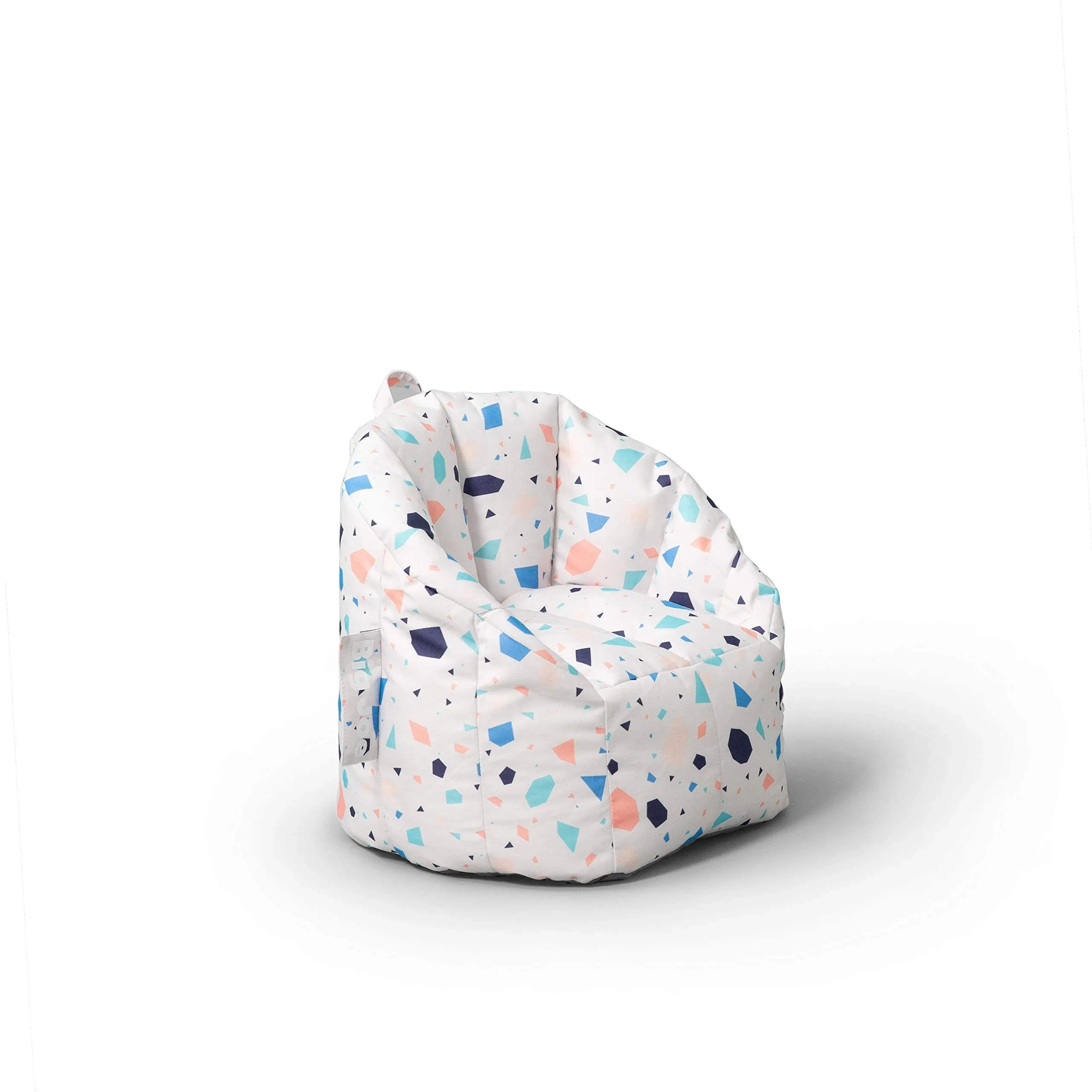 Big Joe Milano Kid's Bean Bag Chair Terrazzo Lenox Size Small