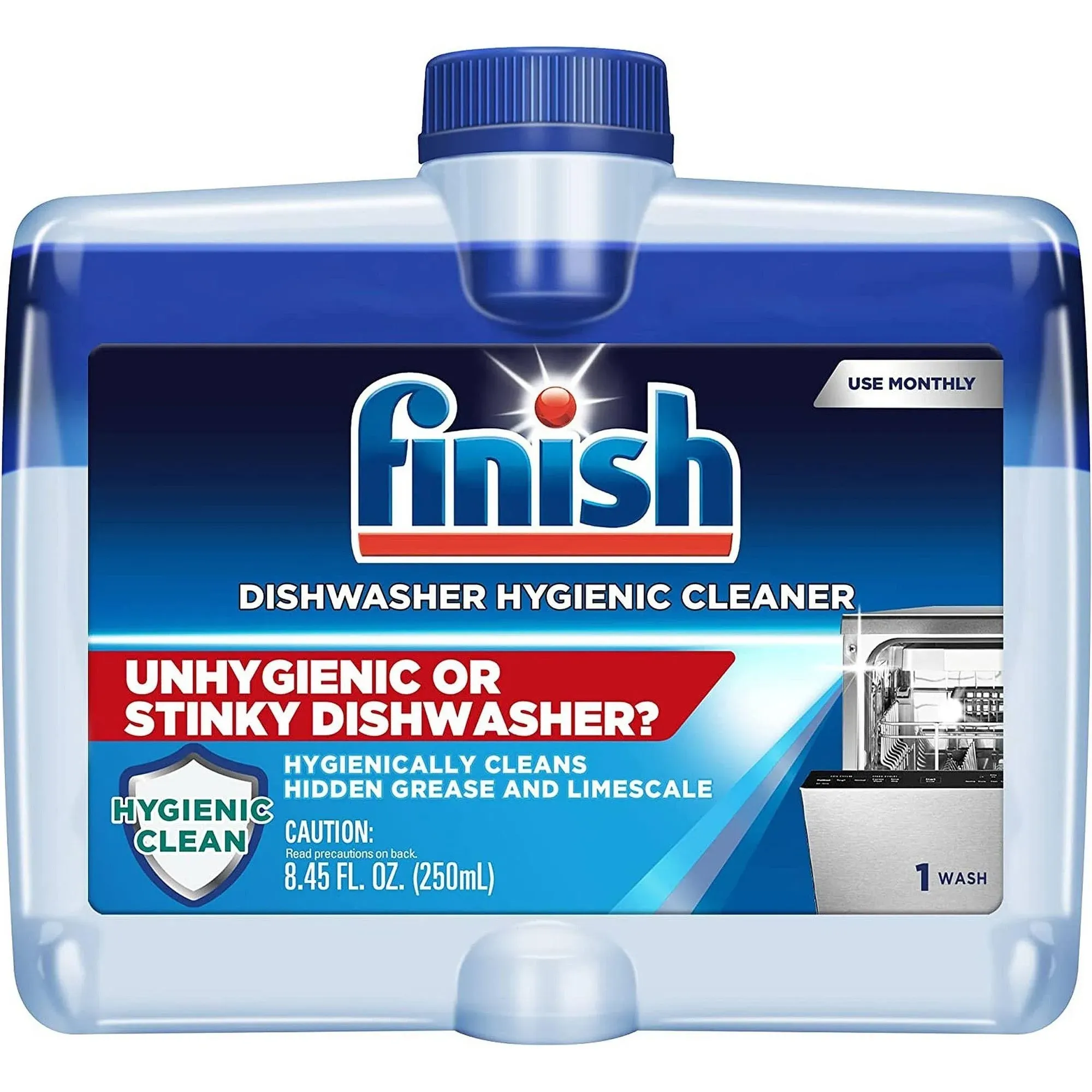 Finish Dishwasher Cleaner Fresh 8.45 oz Bottle