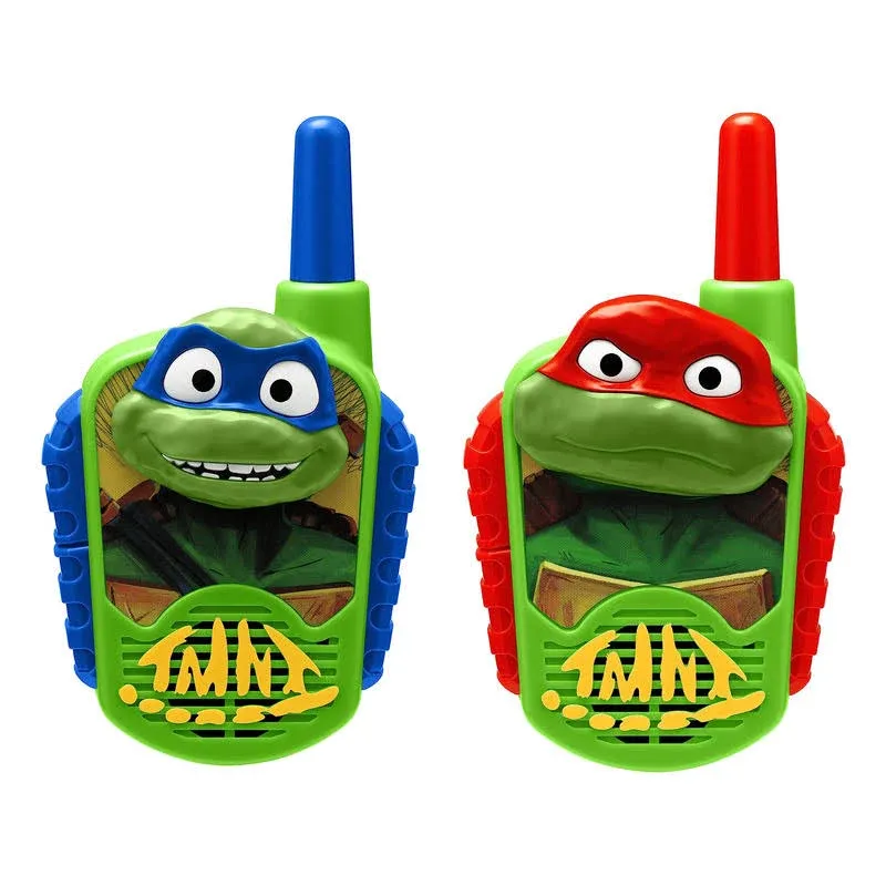 Ekids Teenage Mutant Nina Turtles Toy Walkie Talkies for Kids, Static Free Indoor ...