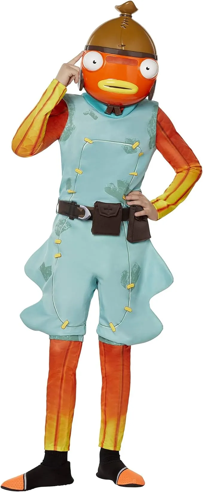 InSpirit Designs Fortnite Boys Costumes Halloween Cosplay Dress Up (Large, Fishstick)