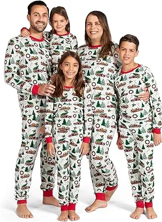 The Children’s Place Family Matching, Christmas and Holiday Pajama Sets, Cotton