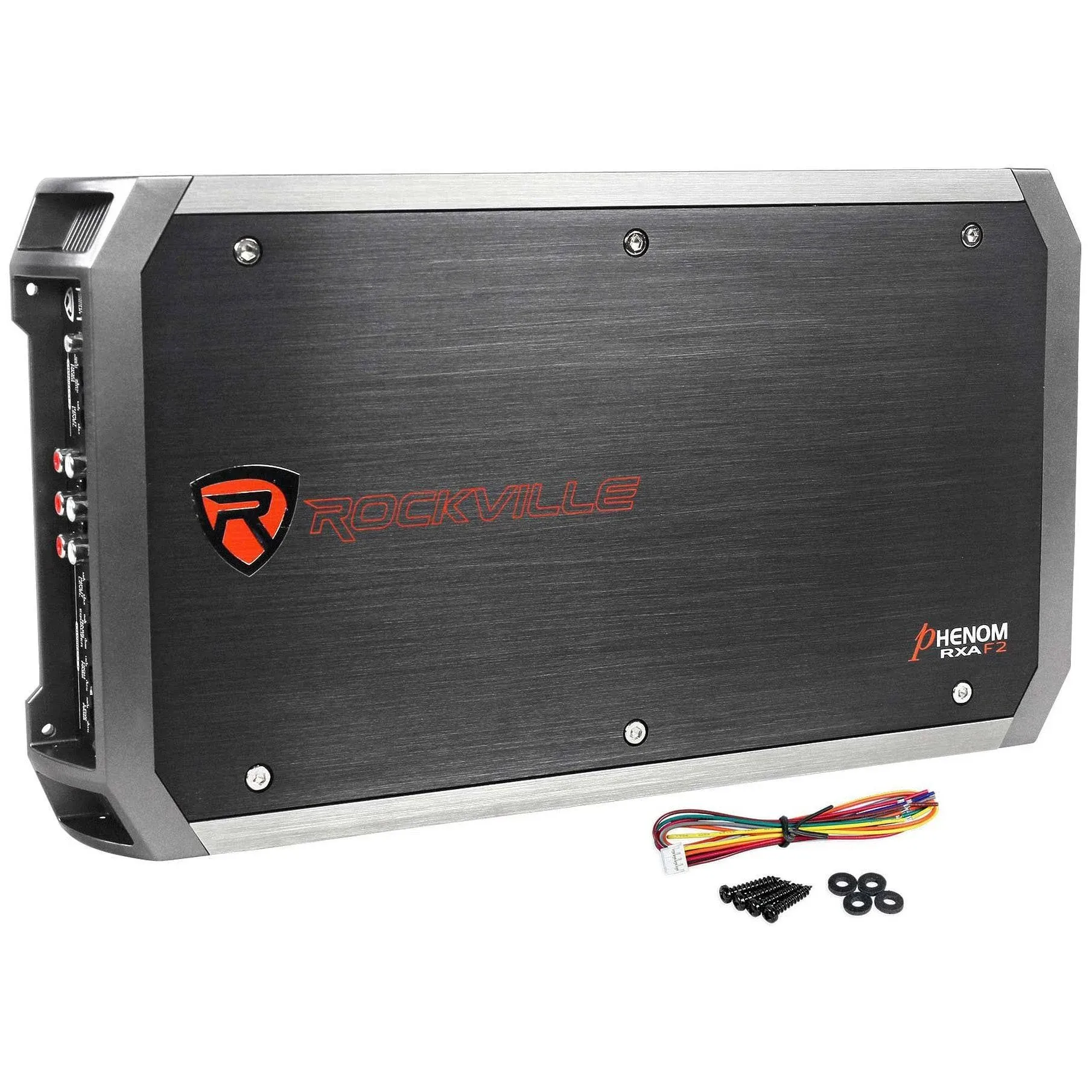 Rockville RXA-F2 2400 Watt Peak / 600w RMS 4 Channel Amplifier Car Audio