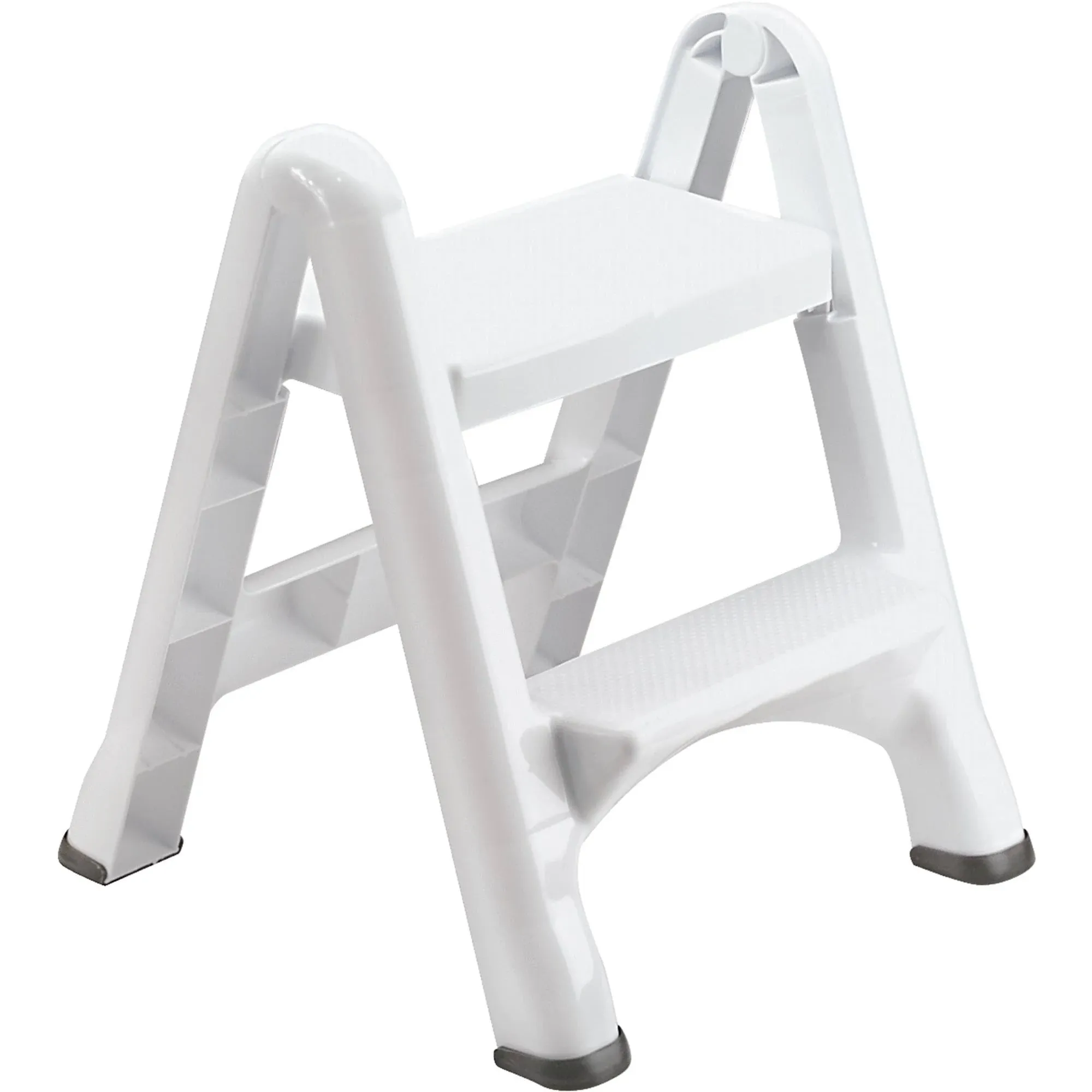 Rubbermaid Folding Step Stool, 2-Step, White