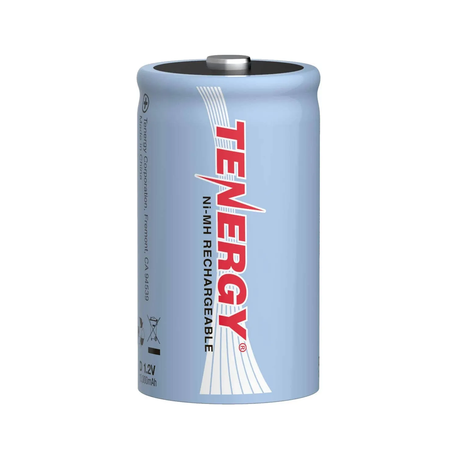 D Tenergy NiMH Rechargeable Battery