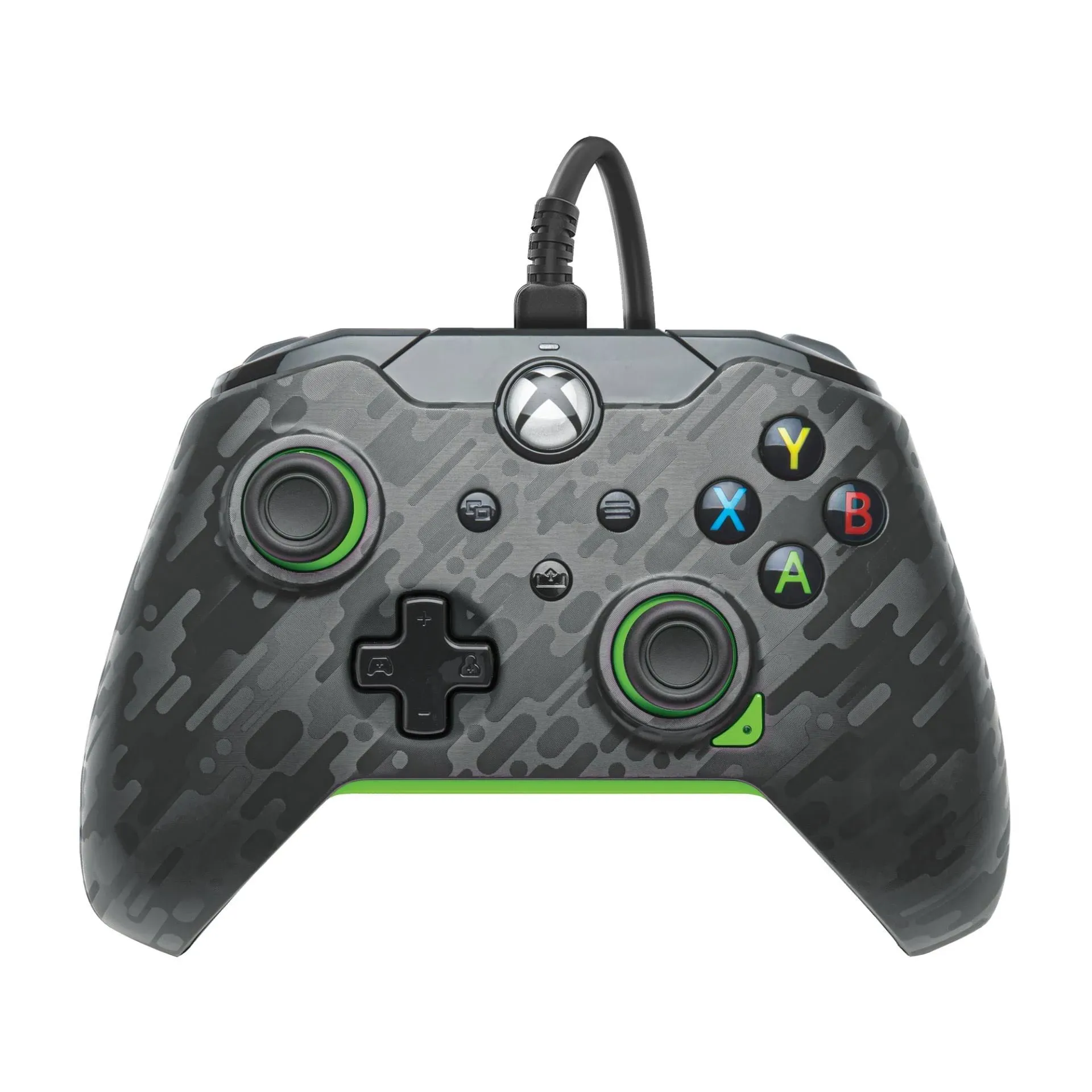 PDP Wired Controller: Neon Carbon - Xbox Series X|S, Xbox One, Xbox, Windows 10/11