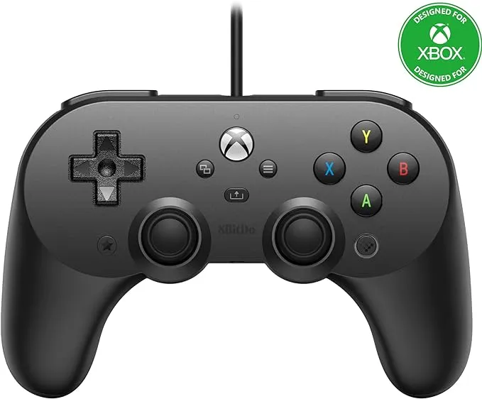 8Bitdo Pro 2 Wired Controller for Xbox Series X, Xbox Series S, Xbox One, PC