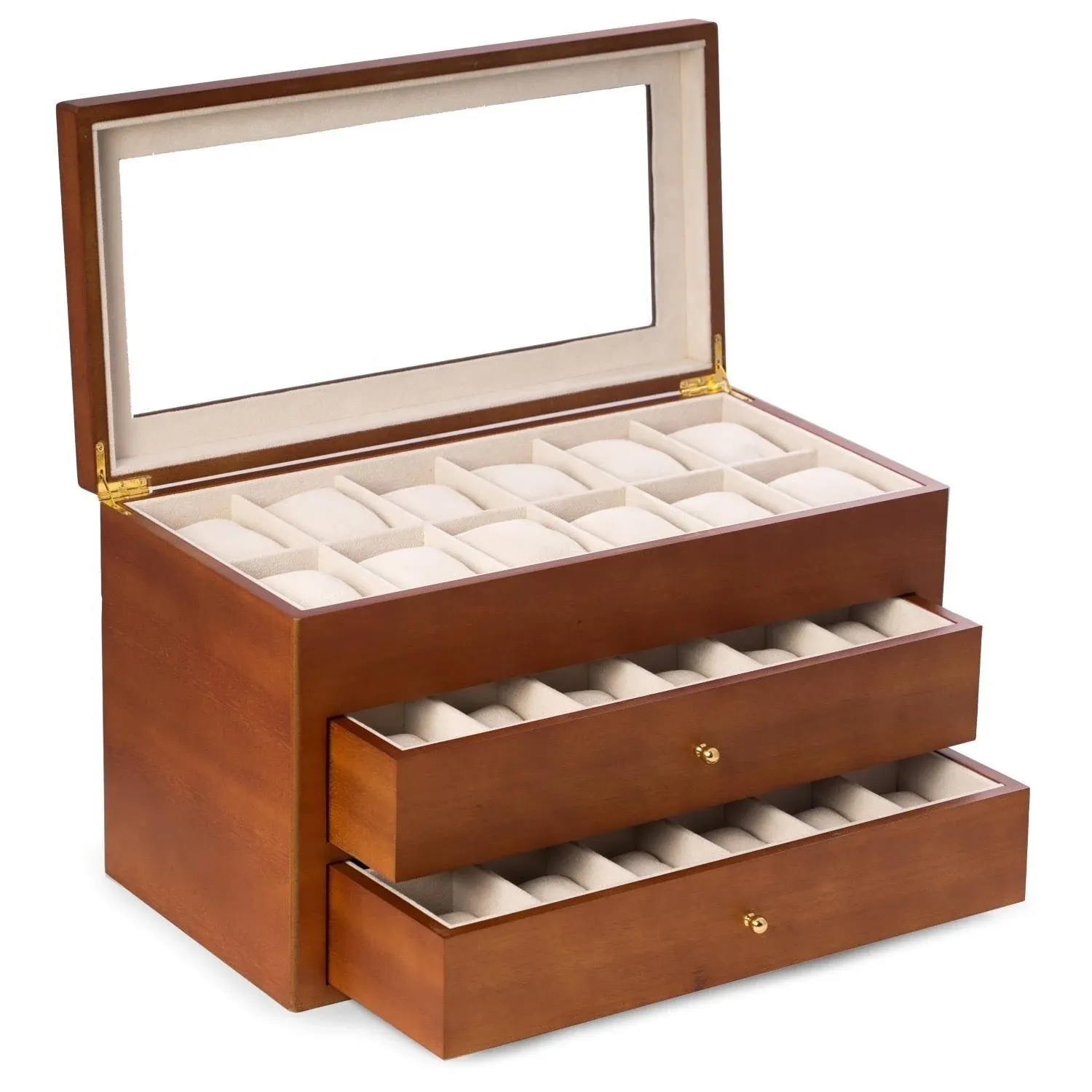 Bey Berk Cherry Wood 36 Watch Box