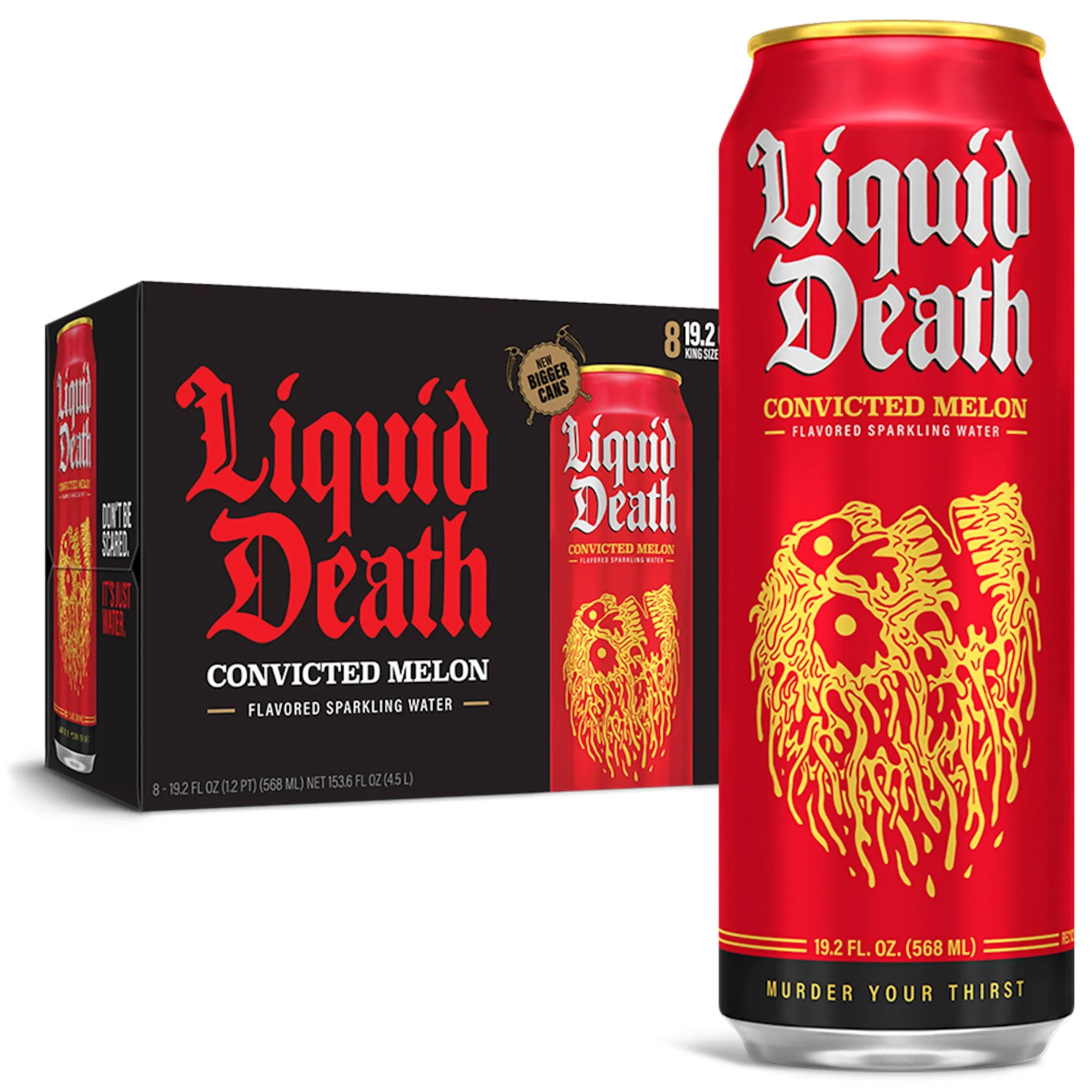 Liquid Death Convicted Melon Sparkling Water