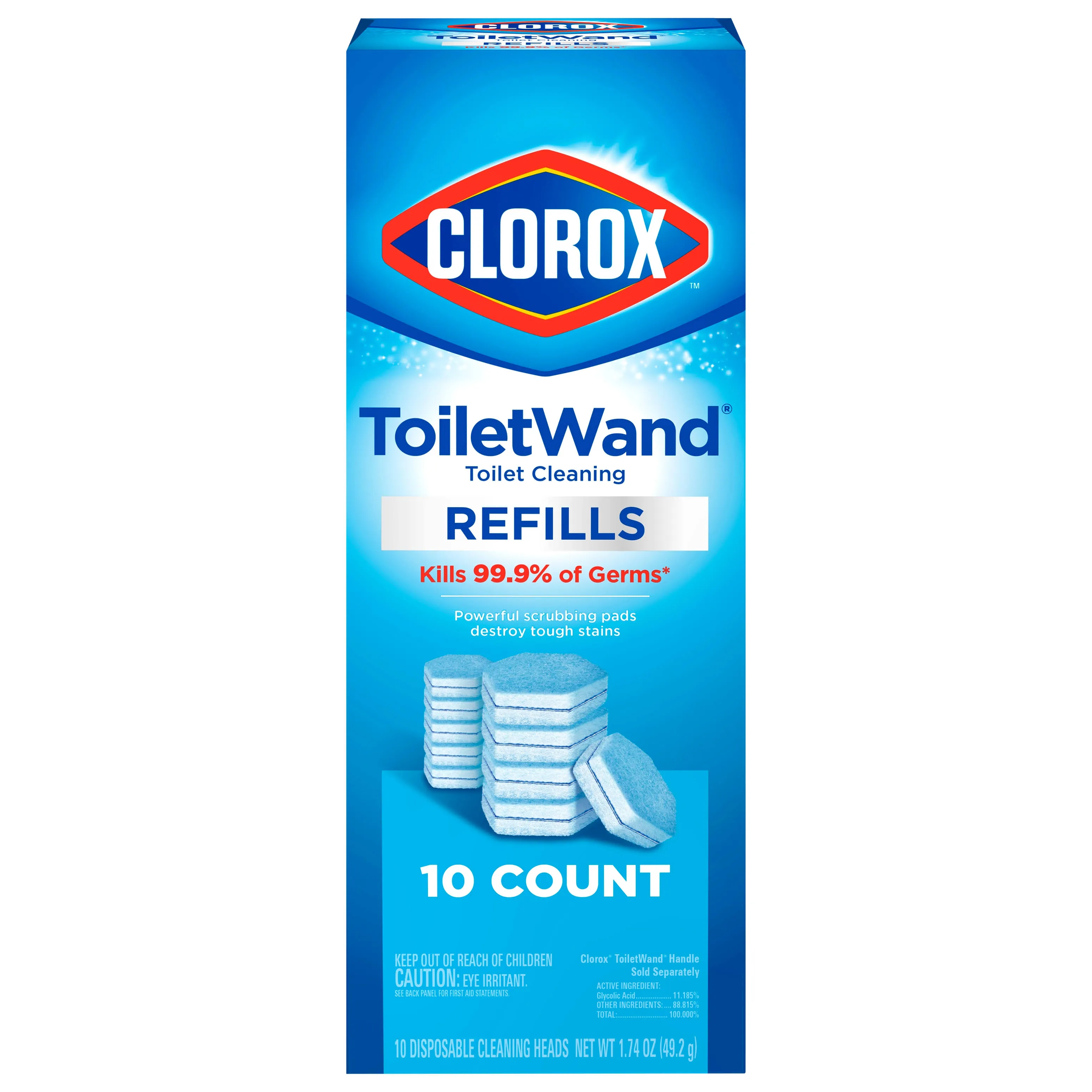 Clorox ToiletWand Disinfecting Refills Wand