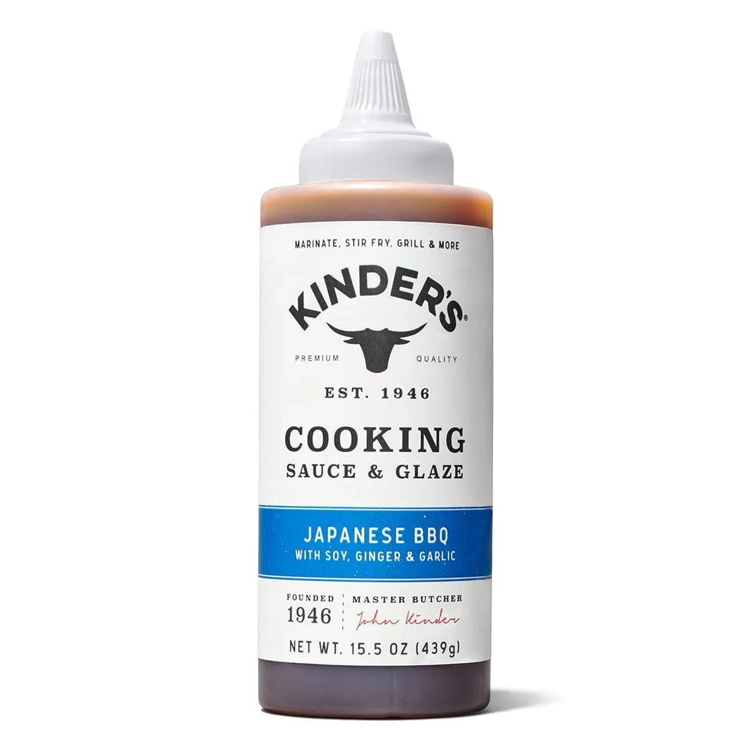 Kinder's Cooking Sauce & Glaze, Japanese BBQ - 15.5 oz