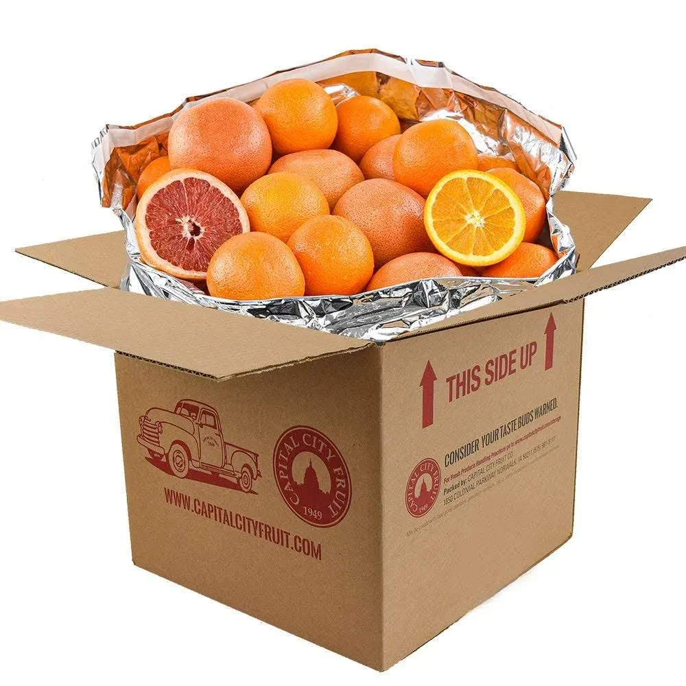 Capital City Fruit Gourmet Fresh Fruit Gift Box (15 Piece Mixed Citrus)