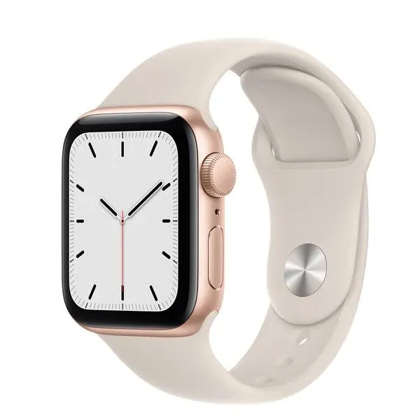 Apple Watch SE (GPS) 40mm Aluminum Case with Sport Band gold/starlight