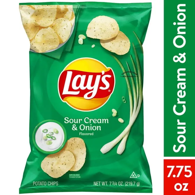 Lay's Potato Chips Sour Cream Onion