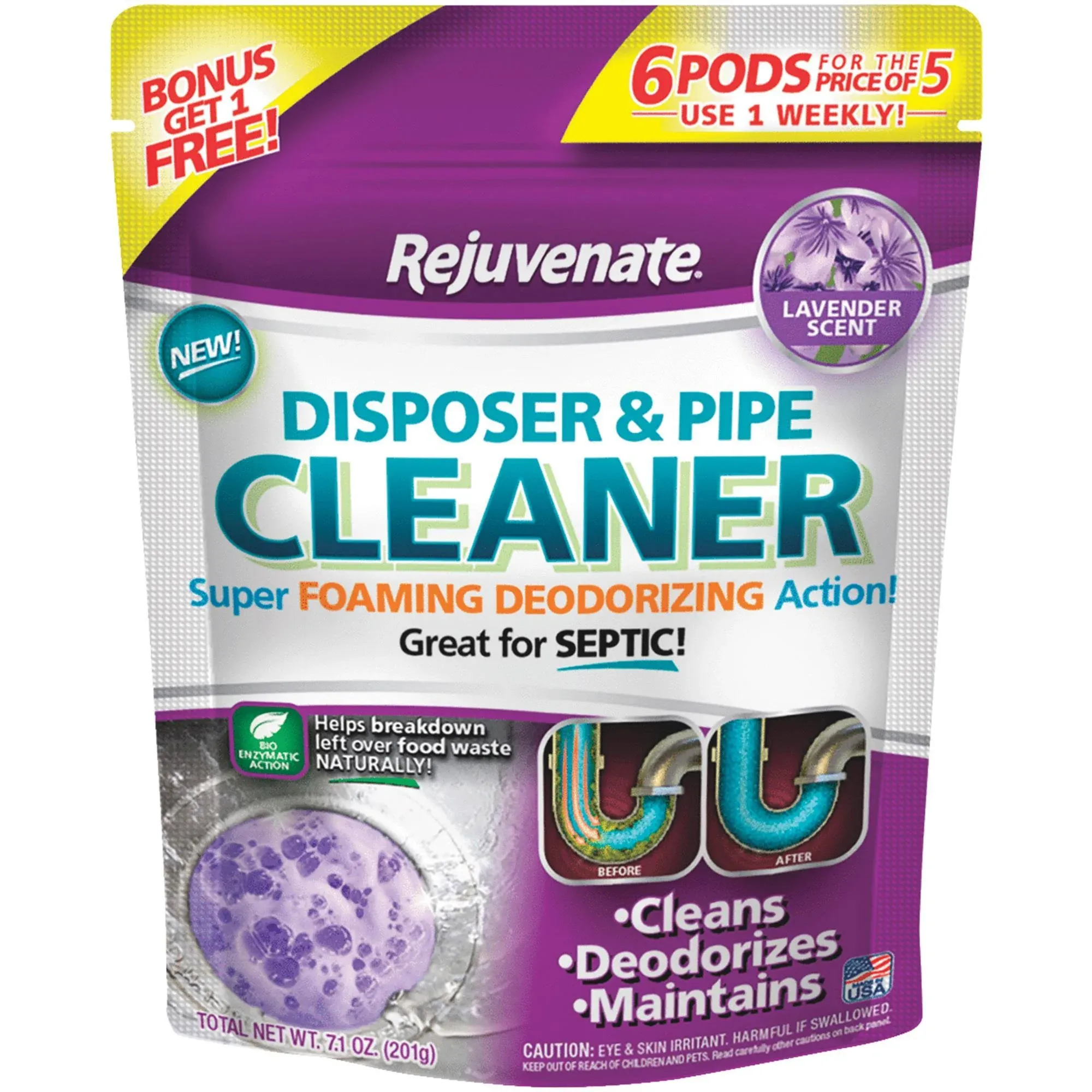 Rejuvenate Disposer Pipe Cleaner