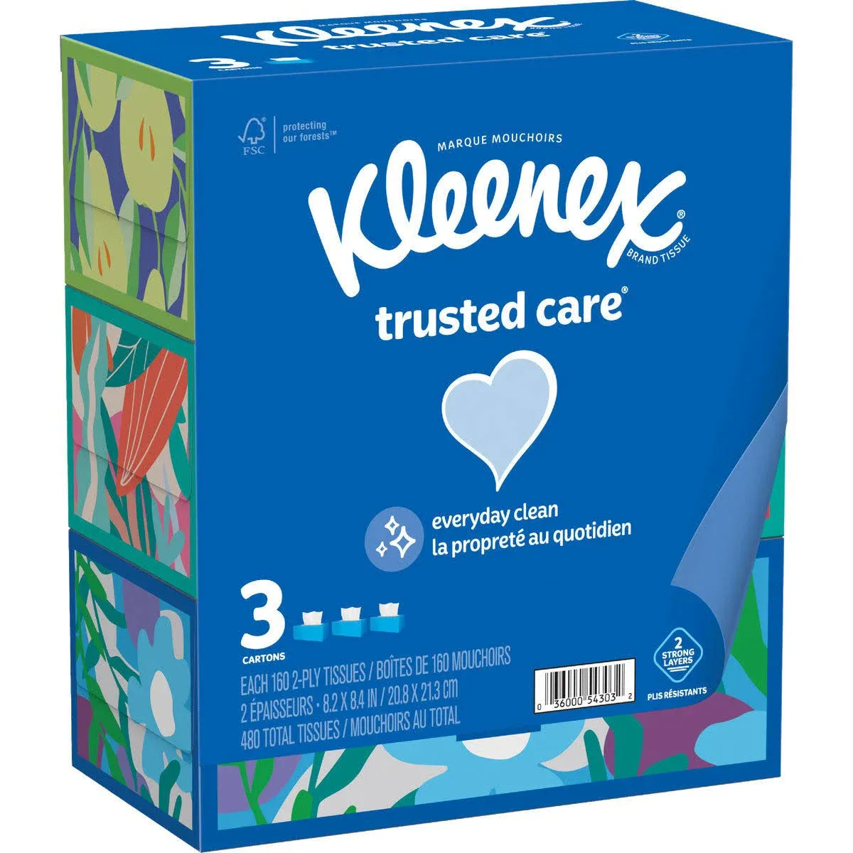 Kleenex Trusted Care Facial Tissues