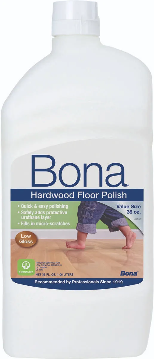 Bona Hardwood Floor Polish - Low Gloss, 32 oz