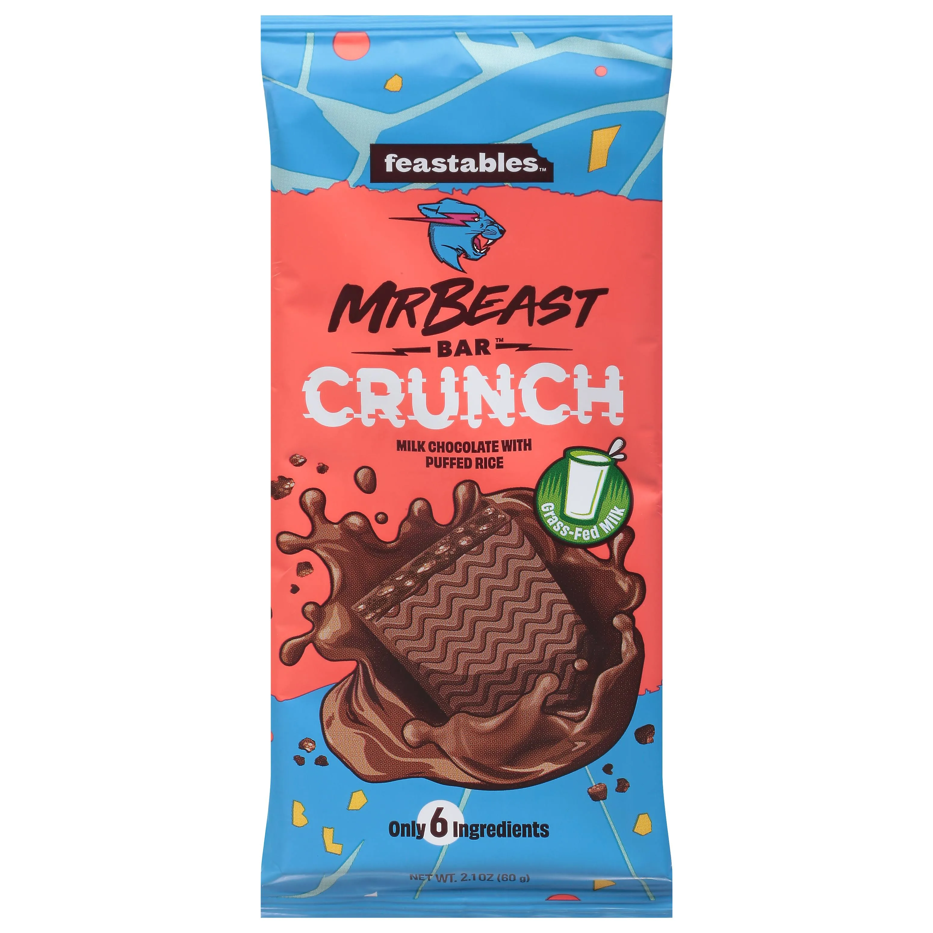 Feastables Milk Chocolate Mr Beast Bar