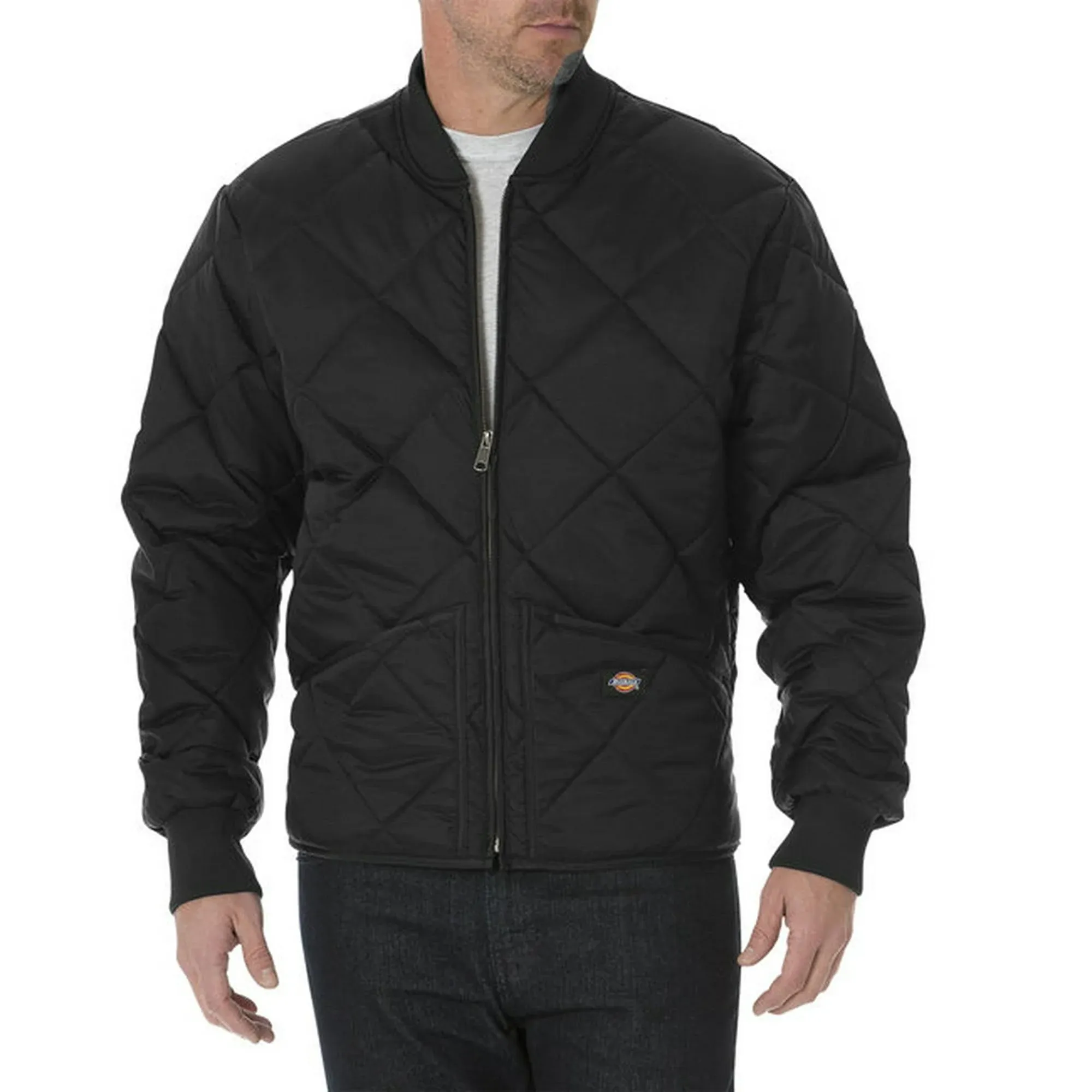 Dickies Men's Diamond Quilted Nylon Jacket