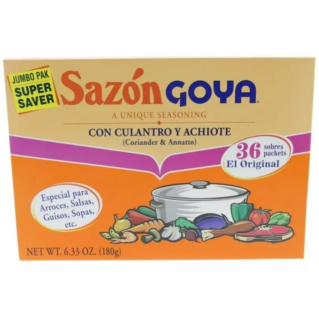 Sazon Goya Coriander & Annatto 6.33oz