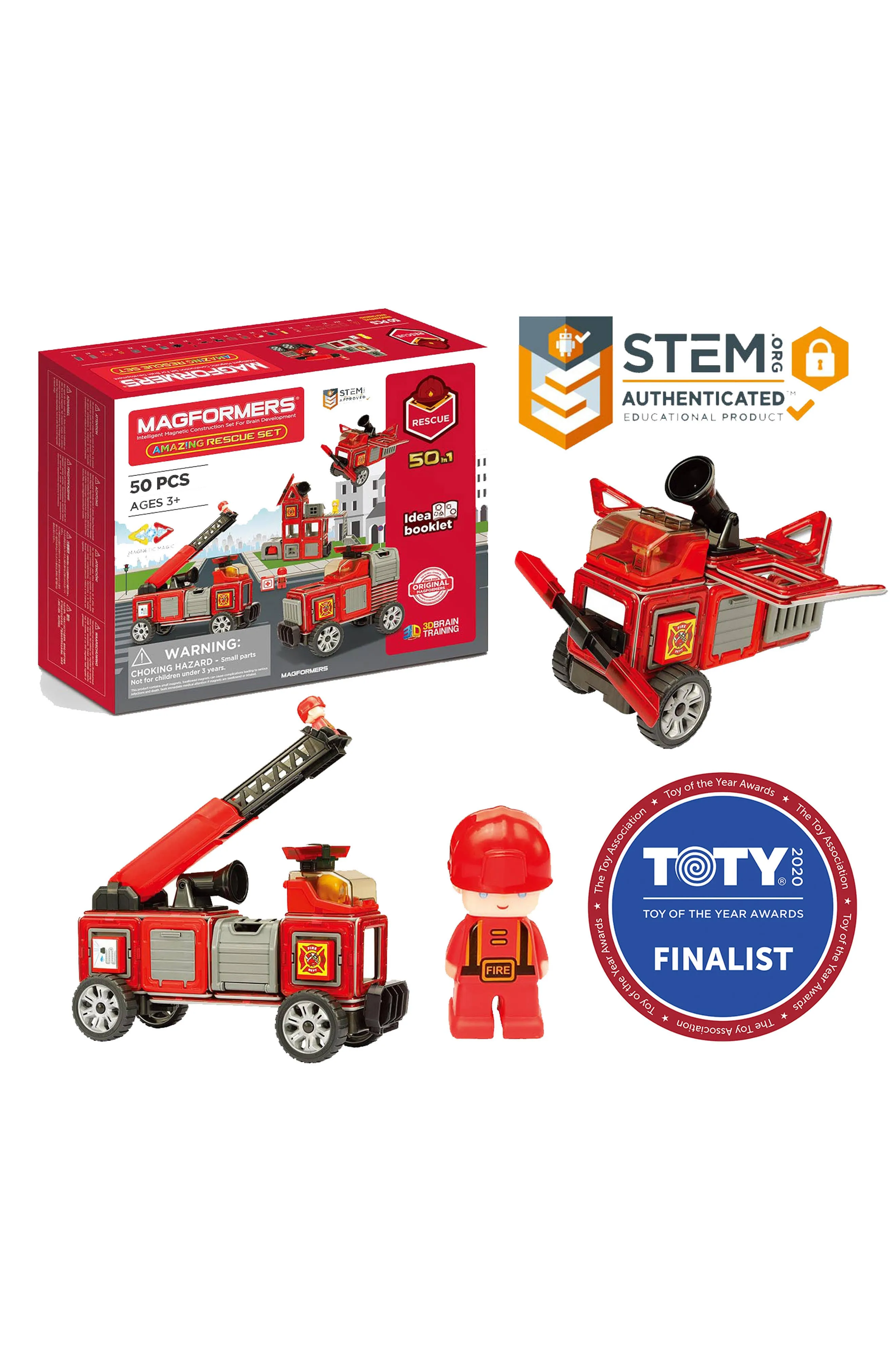 Magformers - Amazing Rescue (50 Piece Set)