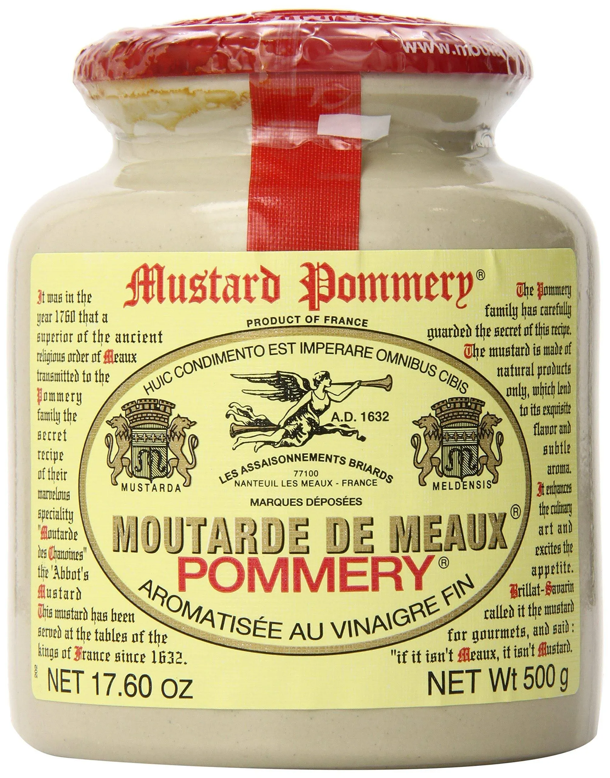 Pommery Meaux Mustard (2 PACK)