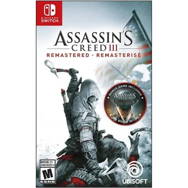 Assassin's Creed III Remastered NSW - Standard Edition - Nintendo Switch