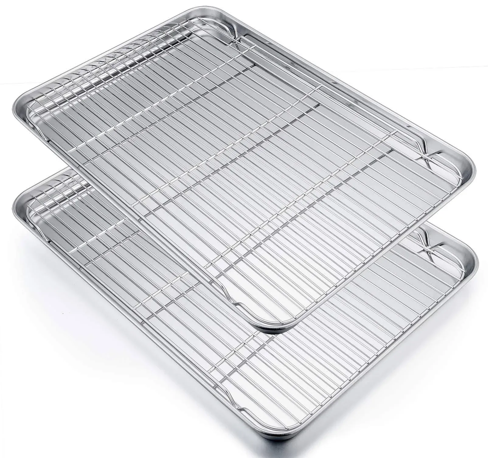 P&P Chef Extra Large Baking Sheet and Cooking Rack Set