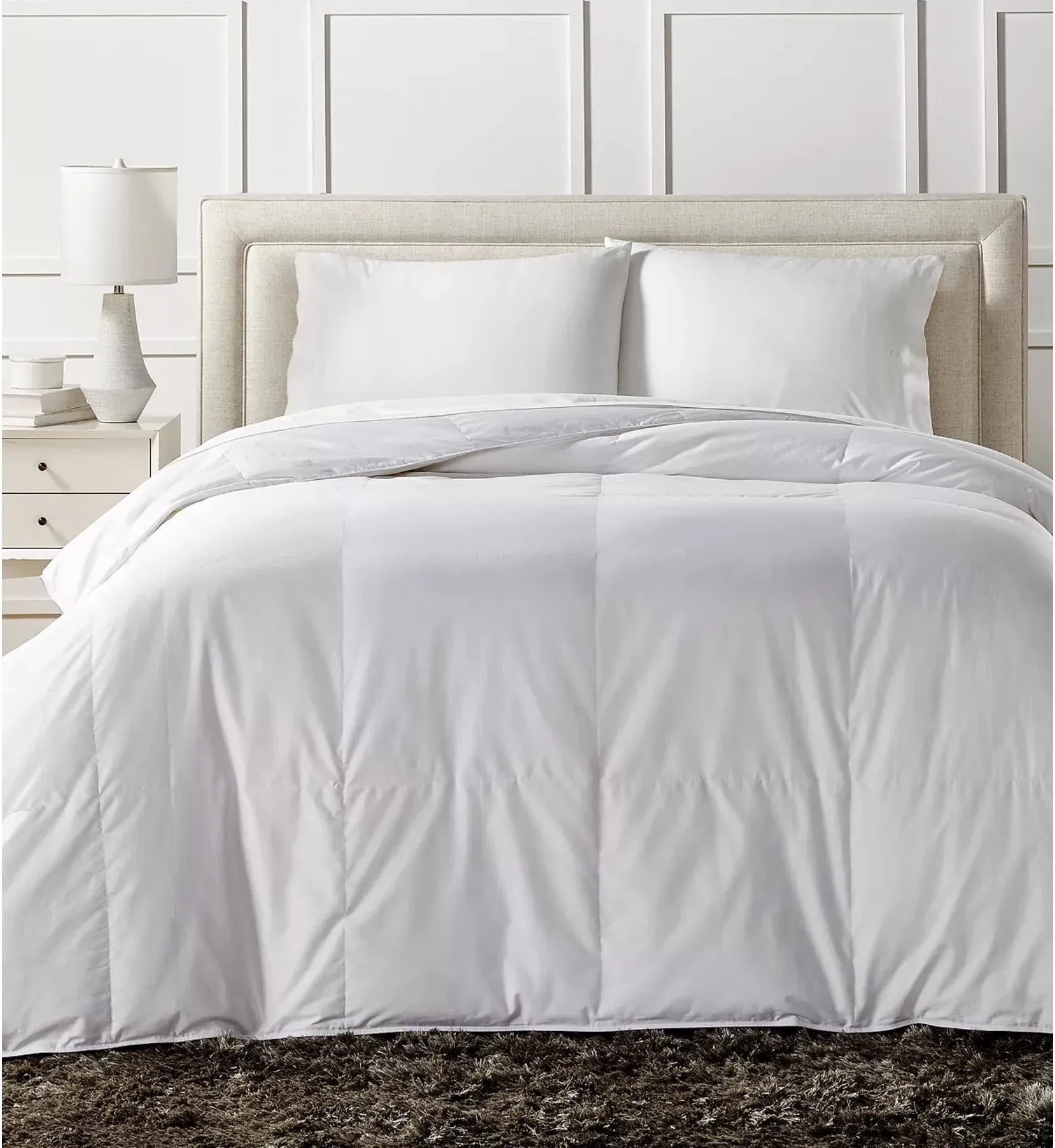 Charter Club White Down Lightweight Comforter, King, Exclusively at Macy's - White