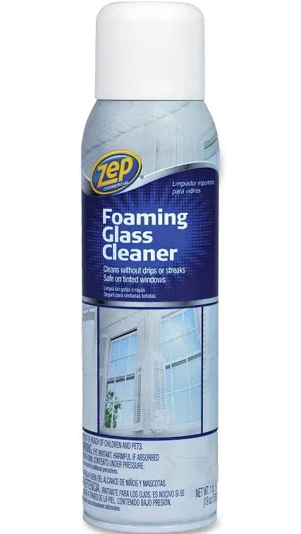 Zep, ZPEZUFGC19CT, Foaming Glass Cleaner, 12 / Carton, Black