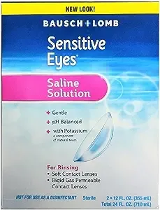 Bausch + Lomb Gentle Sensitive Eyes Plus Saline Solution