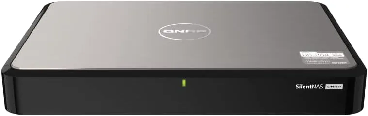 QNAP HS-264 1tb NAS 2x500gb Crucial MX500 SSD Drives Installed