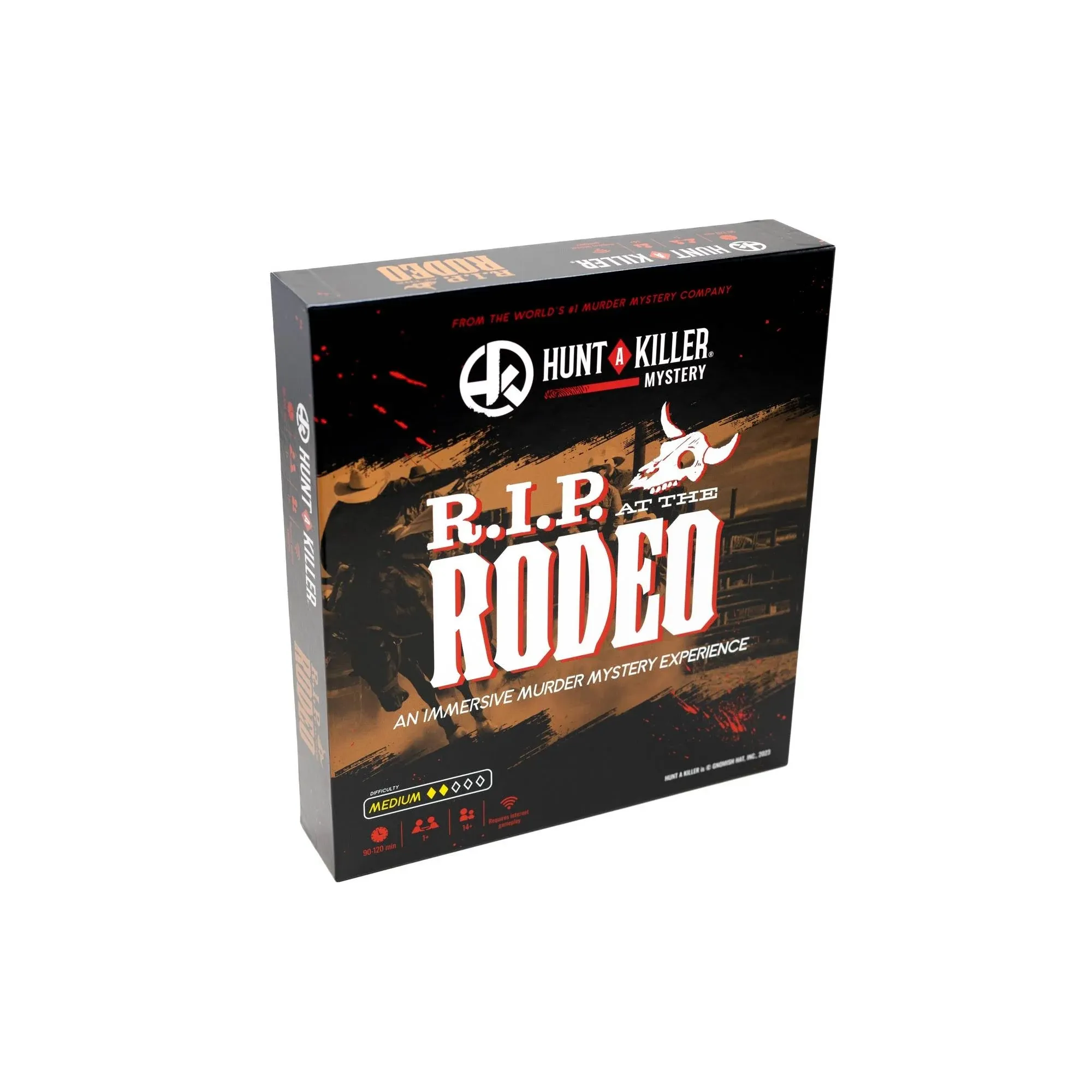 Hunt a Killer R.I.P. RIP at the Rodeo Murder Mystery Game Played Once