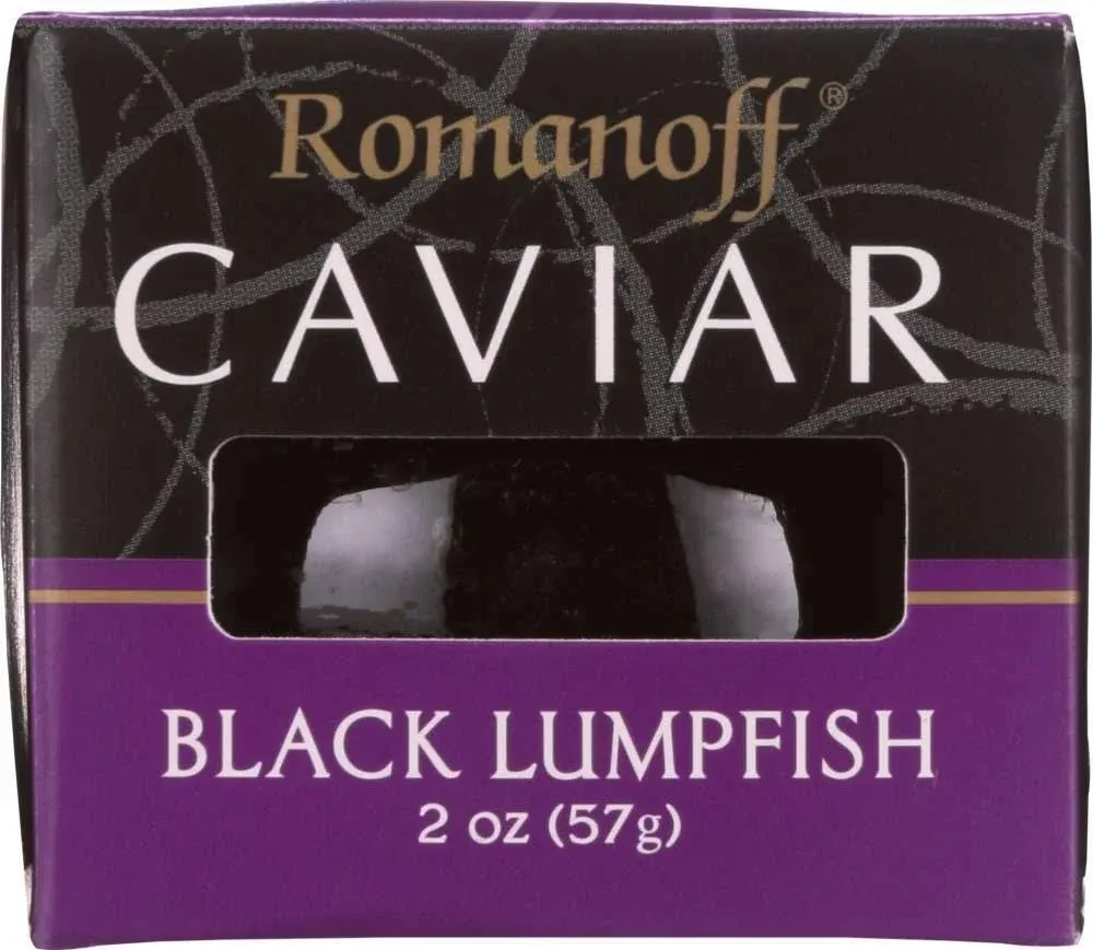 Romanoff Black Lumpfish Caviar