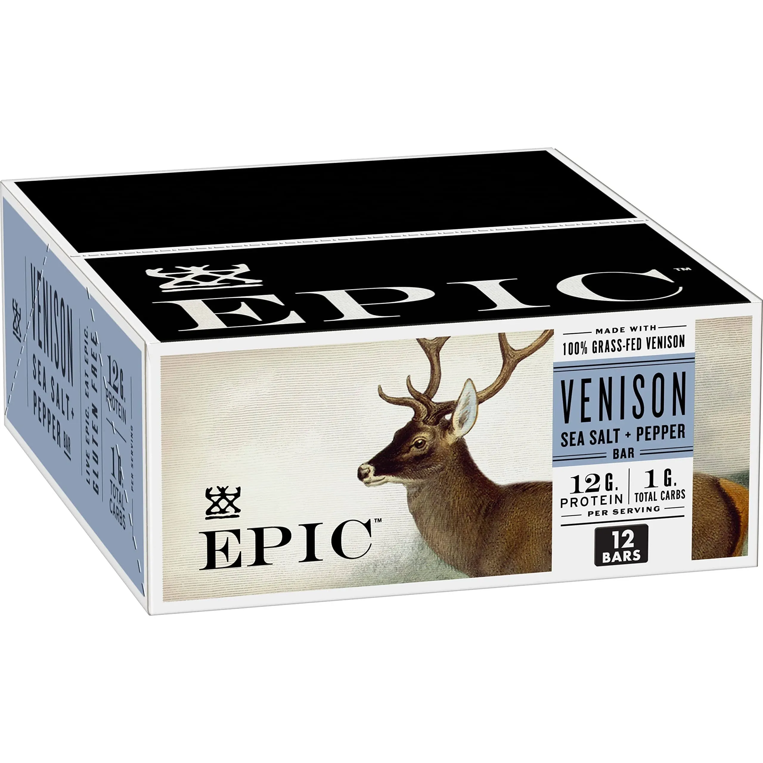 Epic Bar Venison Sea Salt Pepper