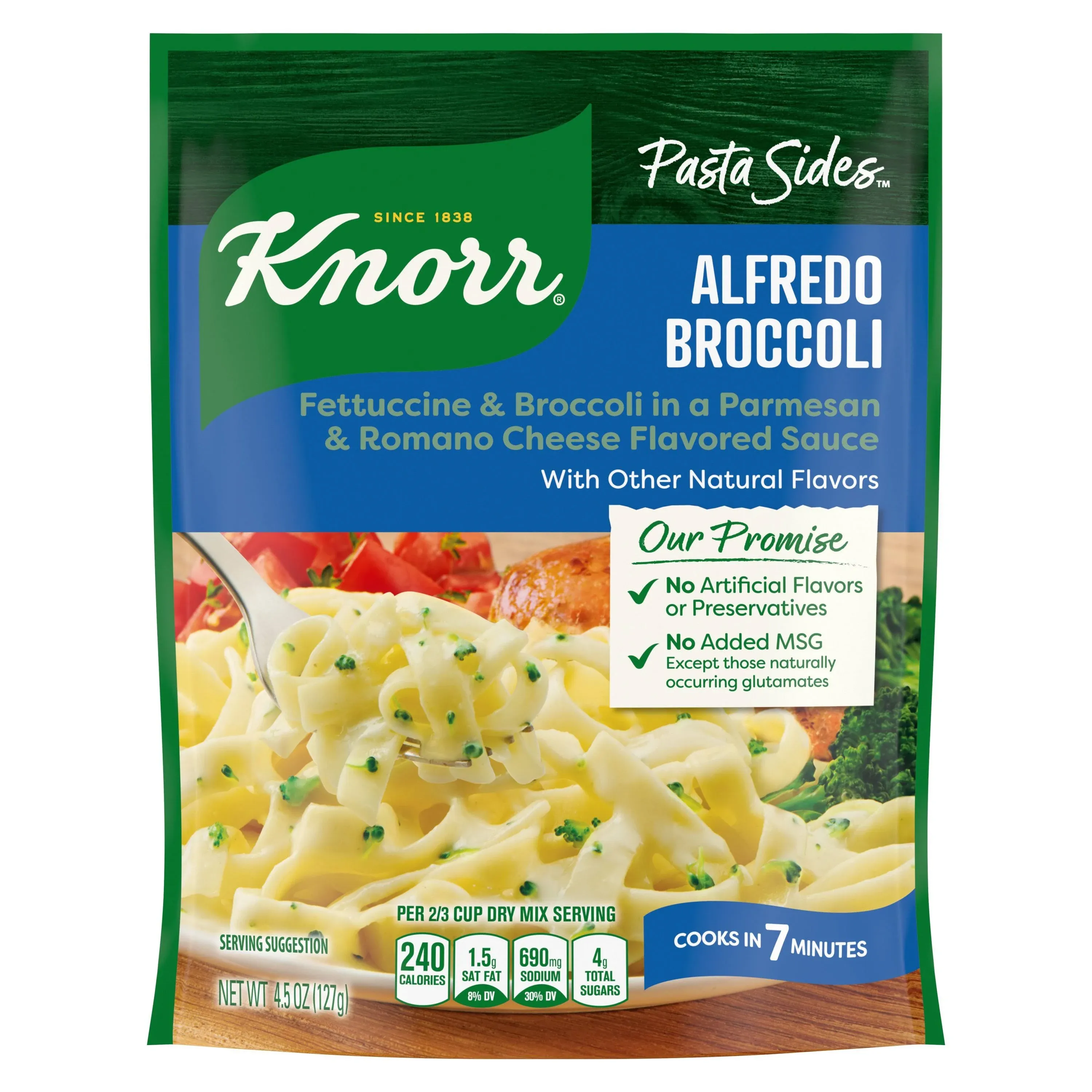 Knorr Alfredo Broccoli Fettuccine Pasta Sides