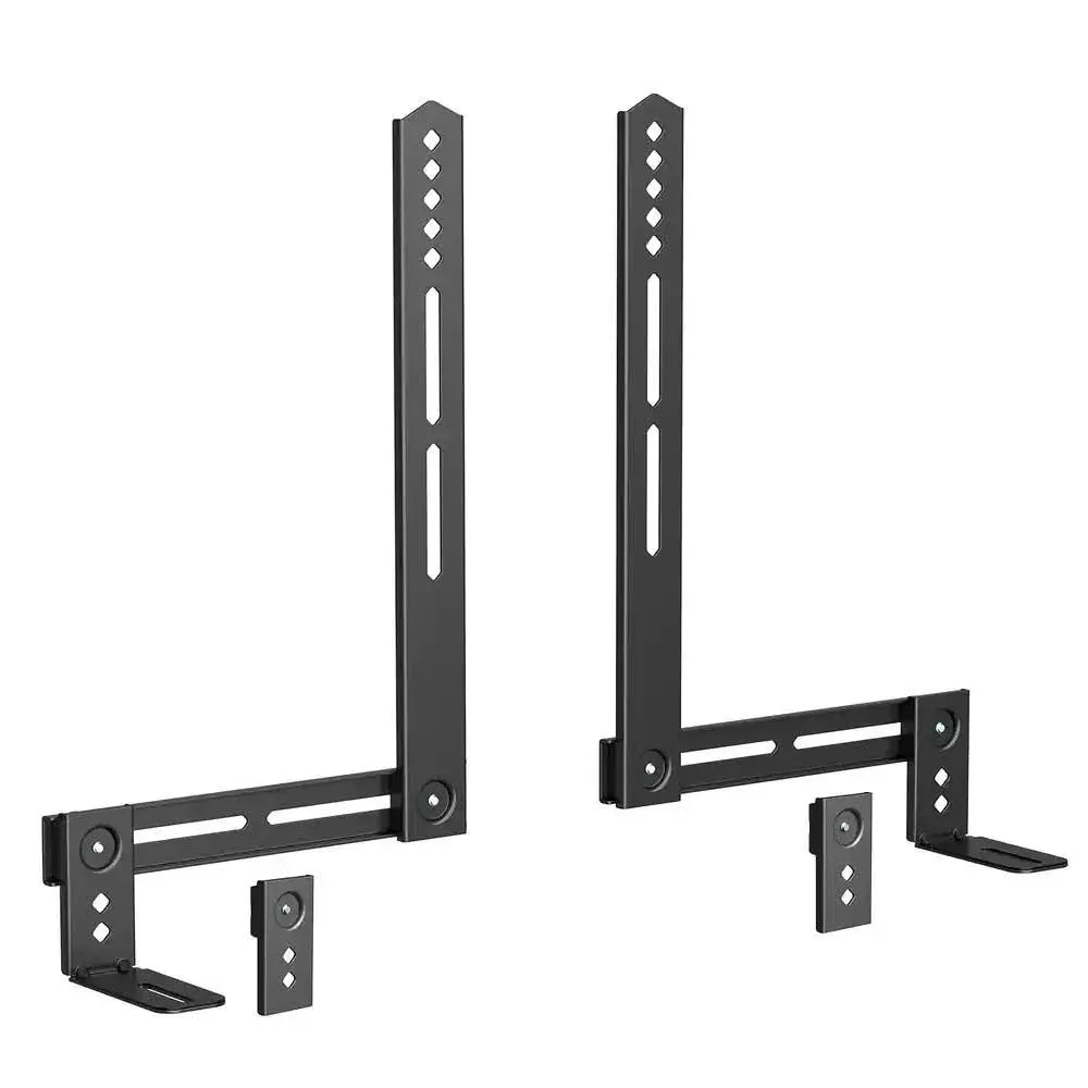 Usx mount HAS004 Universal Sound Bar TV Bracket for Mounting Above or Under TV with Speaker