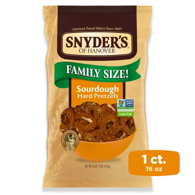 Snyder's of Hanover Sourdough Hard Pretzels - 16 oz