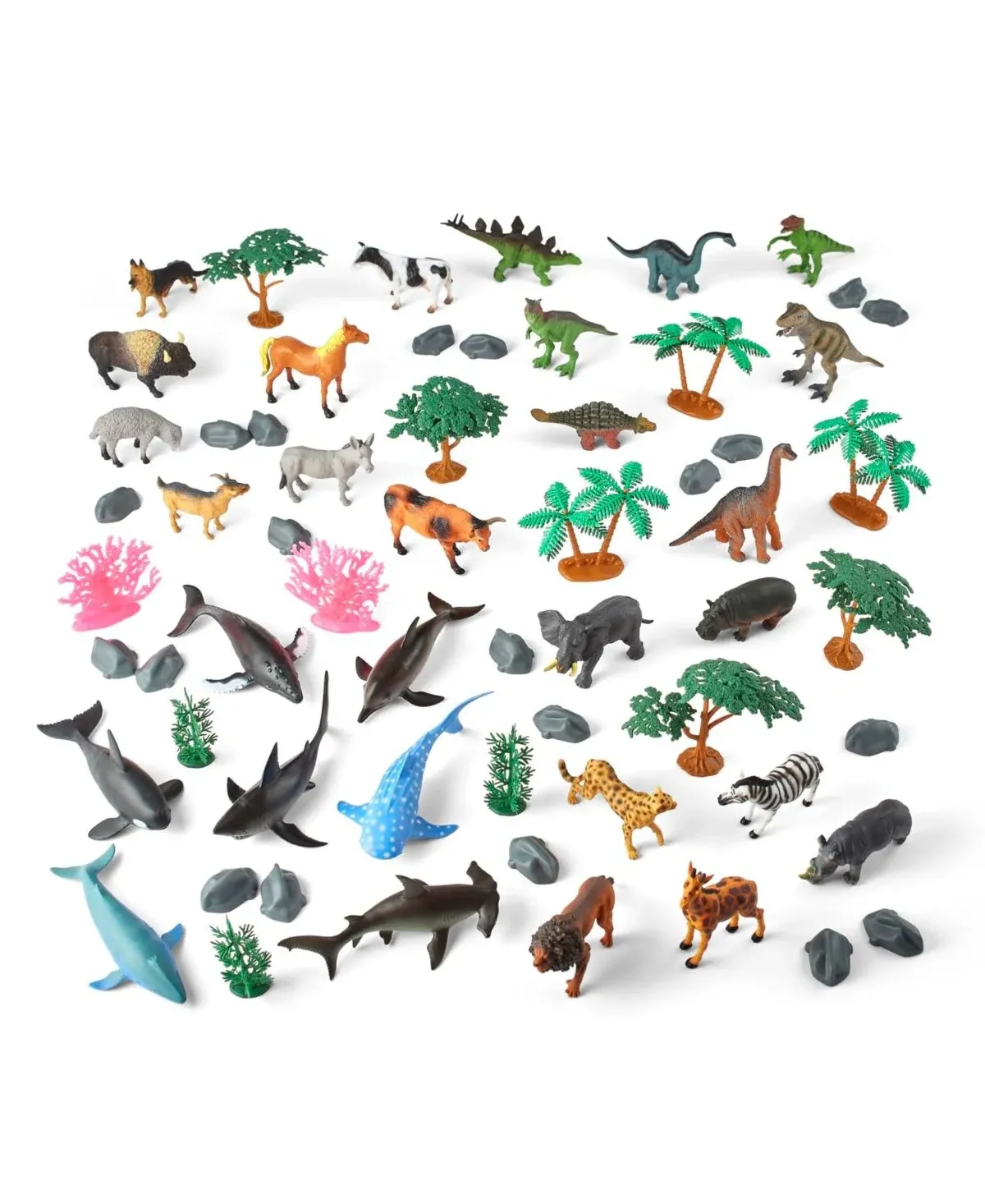 Animal Zone Animals of The World Play Set