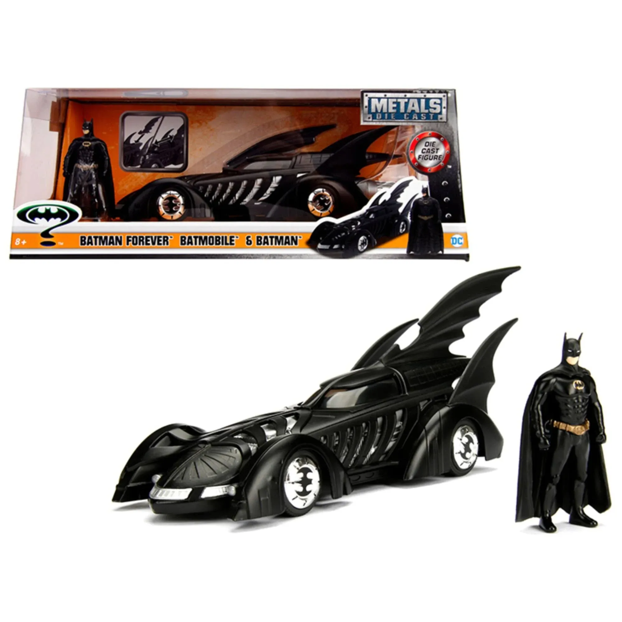 JADA Toys DC Comics Batman Forever Batmobile 1:24 Scale Collectible