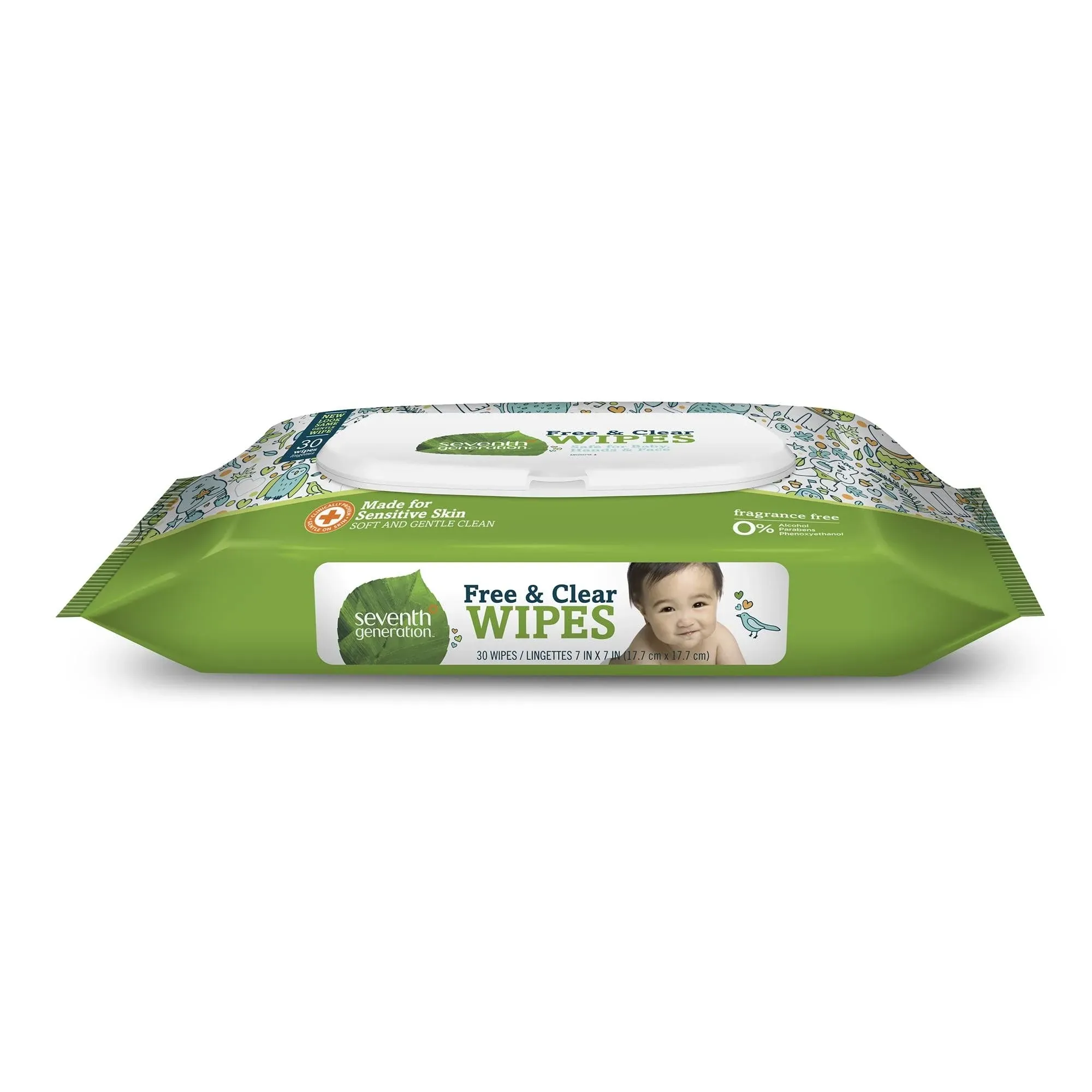 Seventh Generation Free Clear Baby Wipes