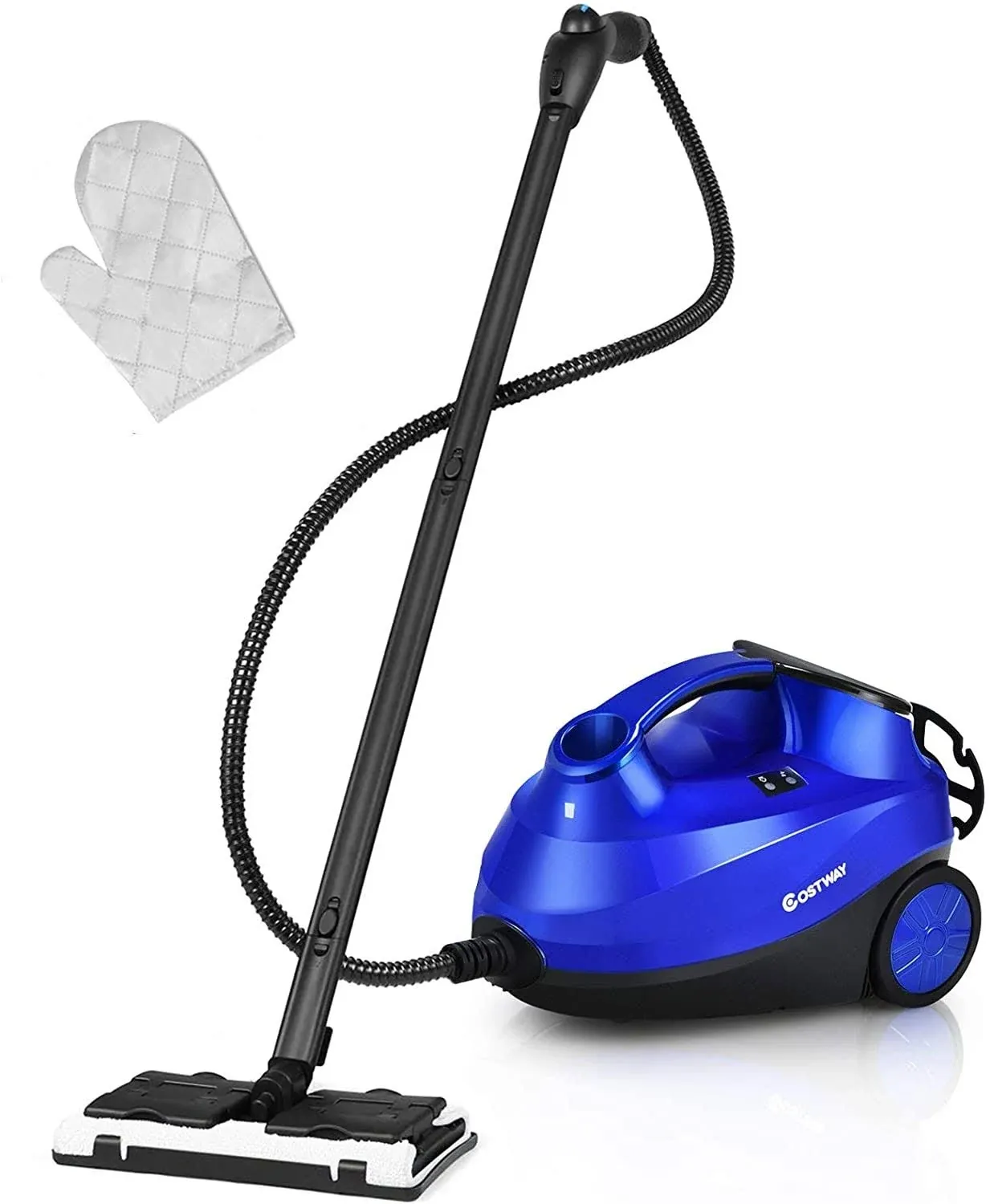 2000W Heavy Duty Steam Cleaner Mop Multi-Function W/19 Accessories 4.0 Bar 1.5L