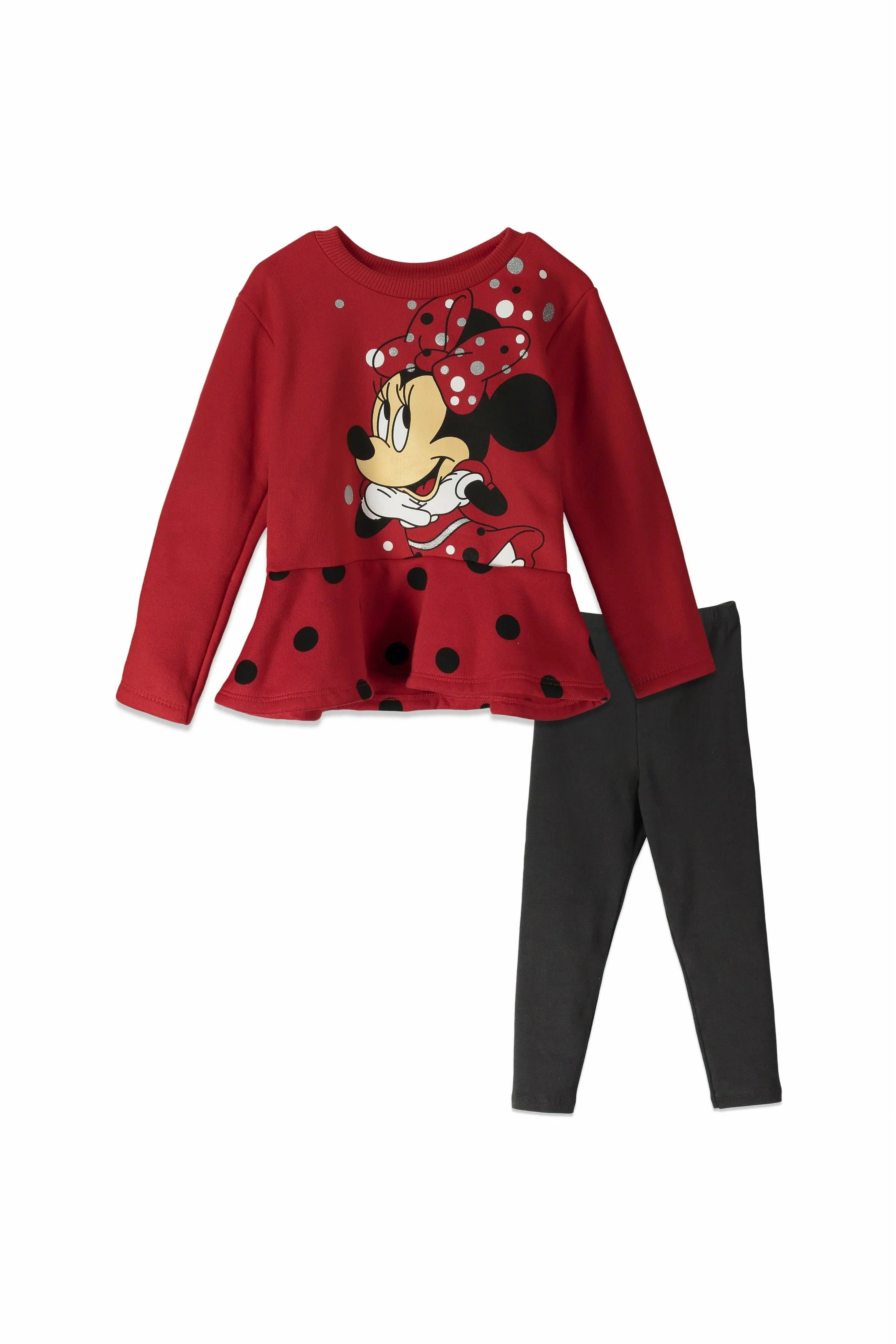 Disney Minnie Mouse Fleece Sweatshirt and Leggings Set