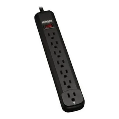 Tripp Lite PS725B Tripp Lite 7 Outlet Power Strip NEMA 5-15R AC 25ft Cord 5-15P