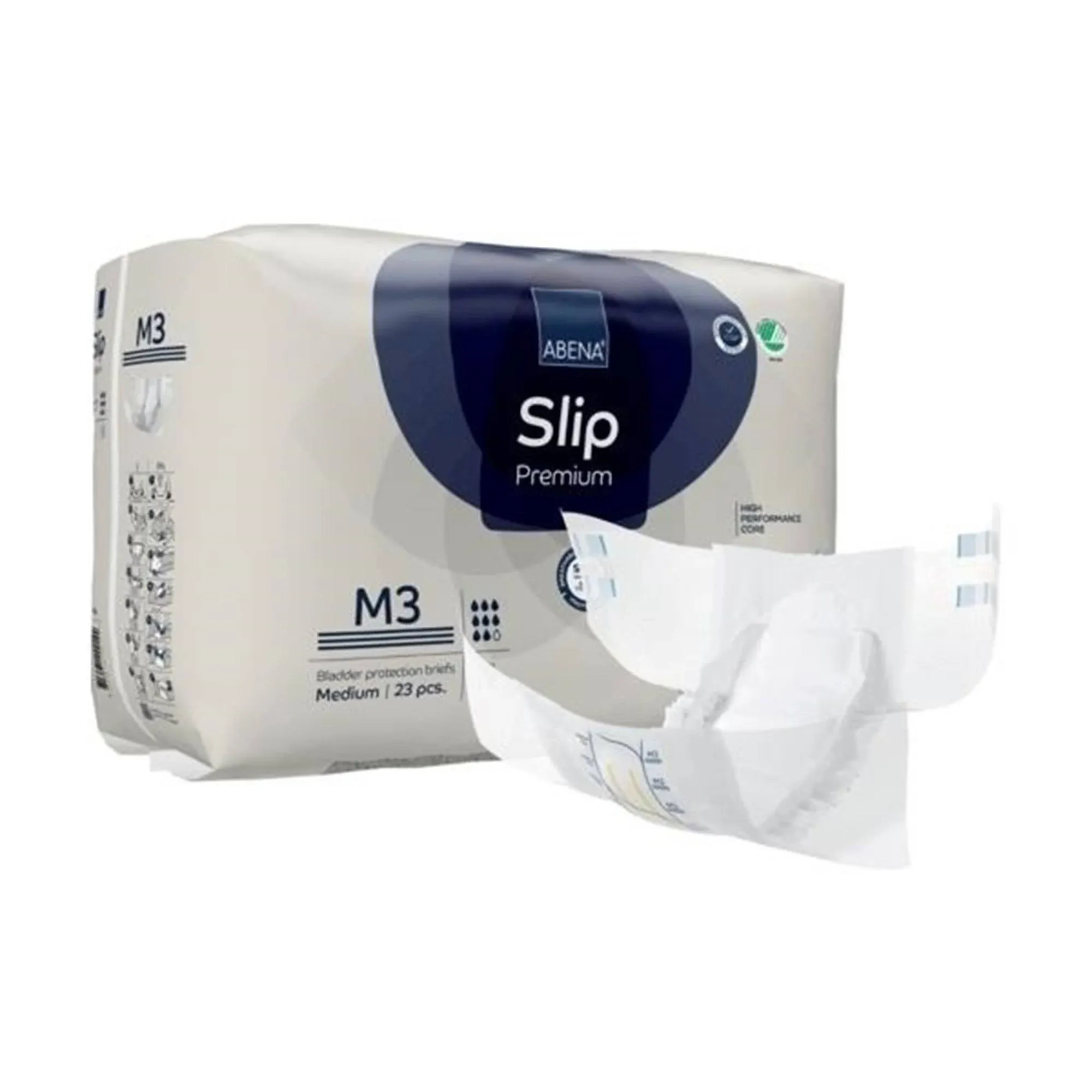 Abena Slip L3 Premium Brief, Large, Absorbency Level 3 - 20/Package