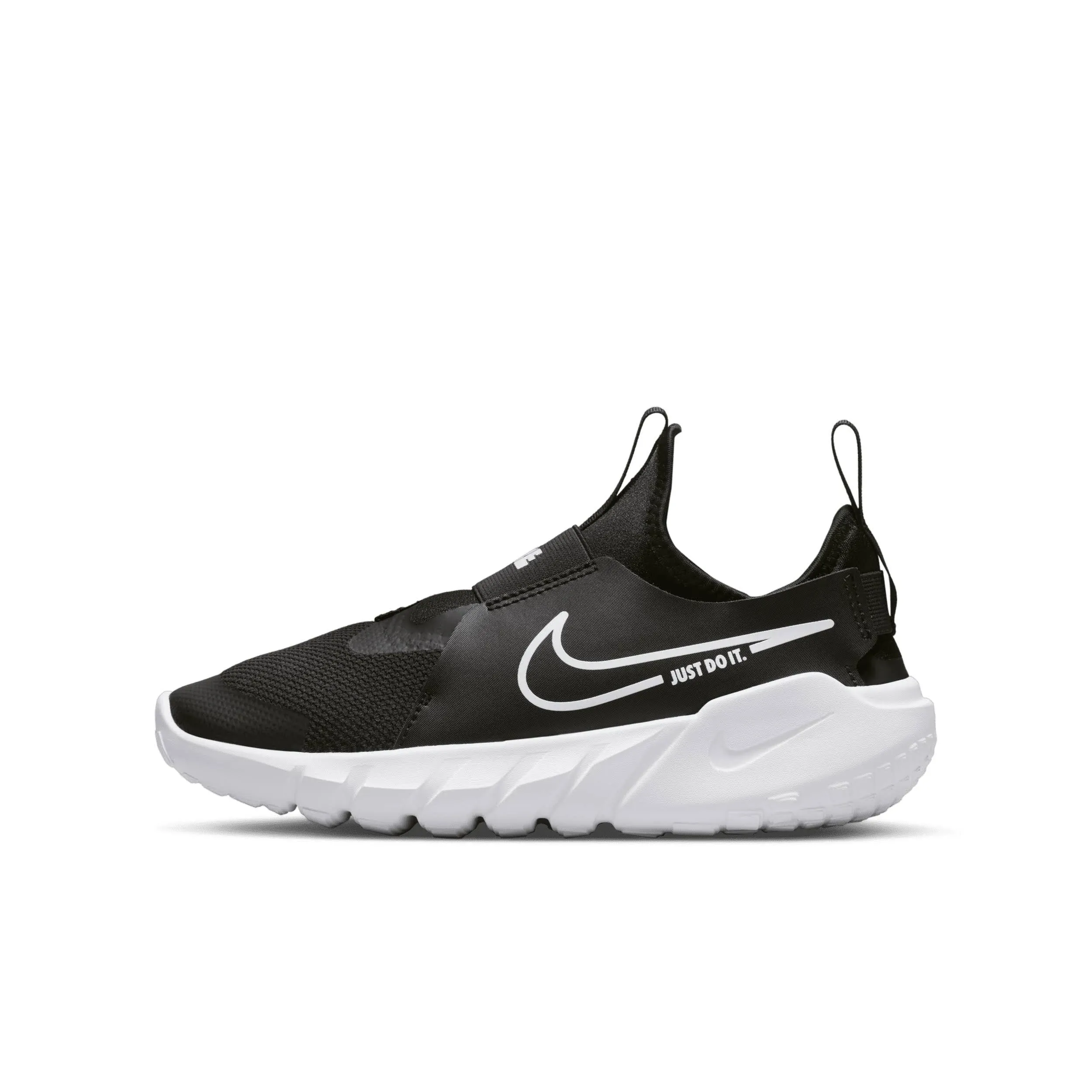 Nike Flex Runner 2 GS [DJ6038-002] Kids Running Shoes Black/White