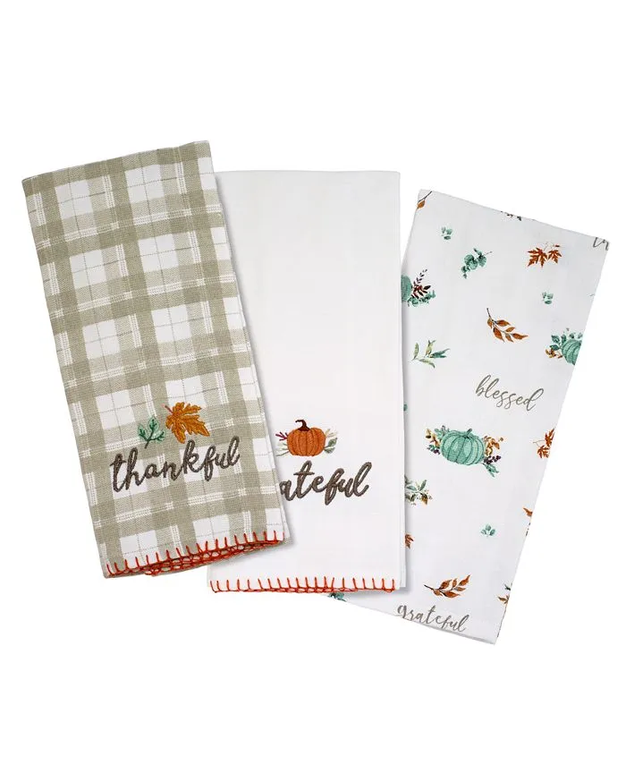 Grateful Patch 3 Piece Kitchen Towels
      
          Grateful Patch 3 Piece Kitchen Towels