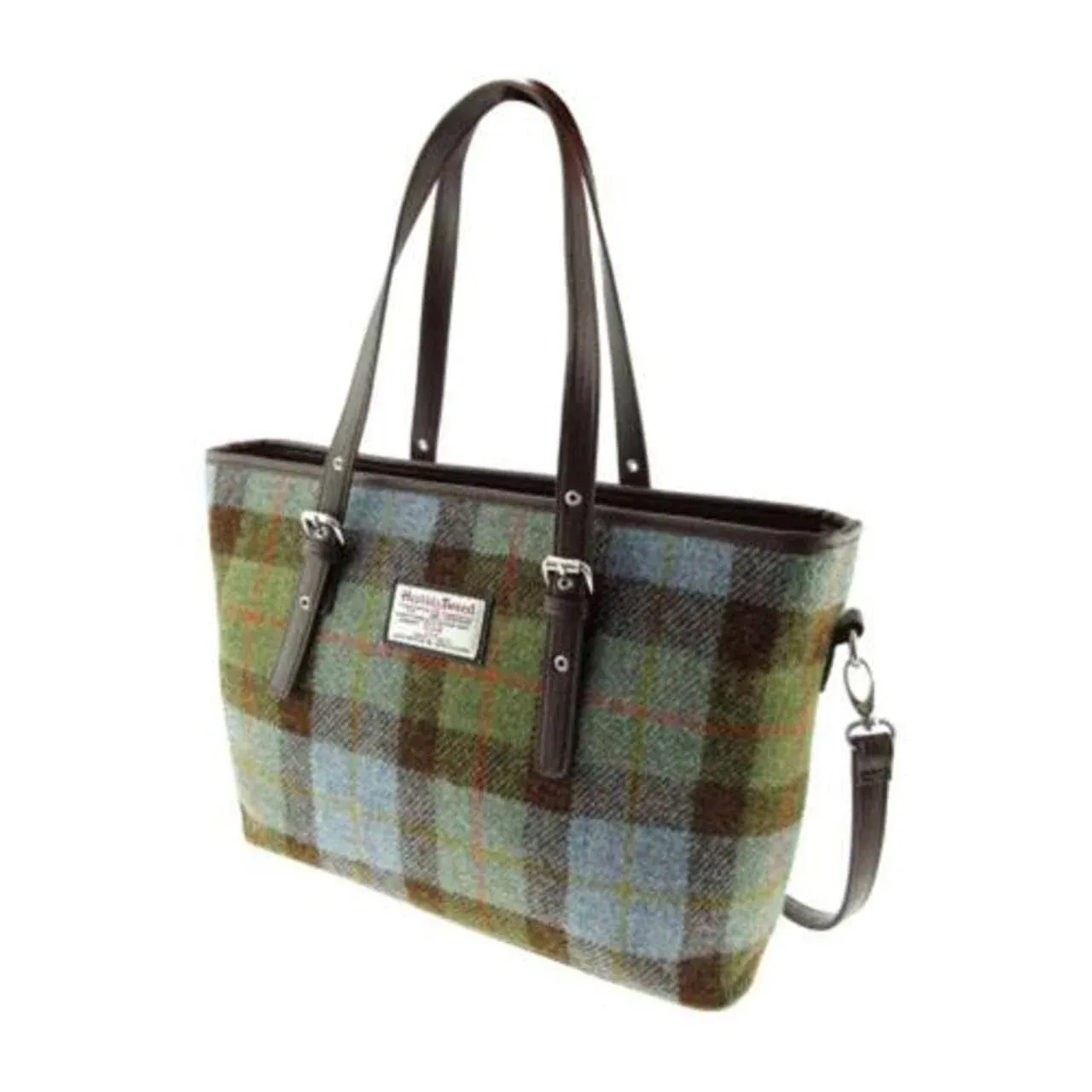 TARTAN TWEEDS Harris Tweed Large Tote Bag Spey LB1028