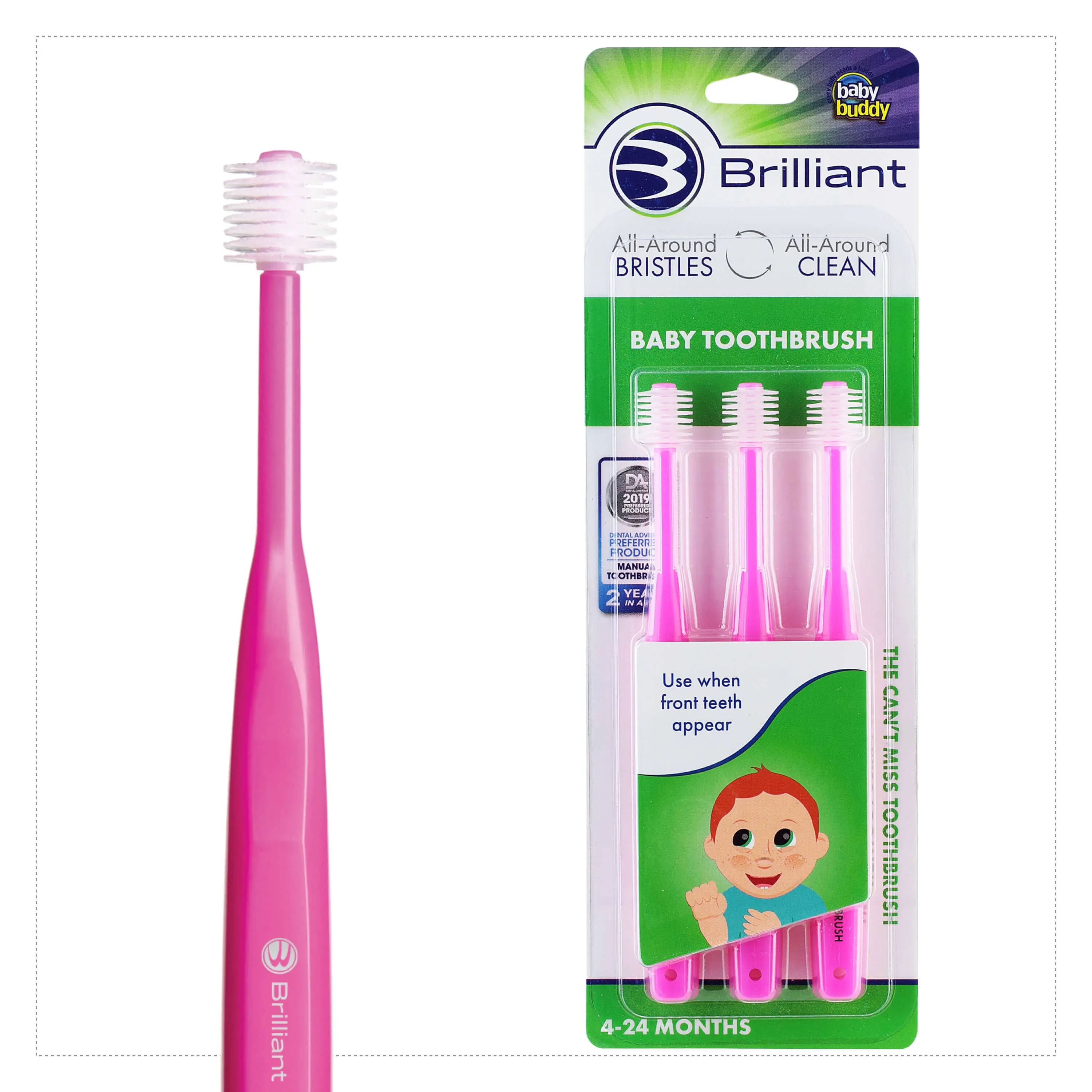 Brilliant Baby Toothbrush 4m+