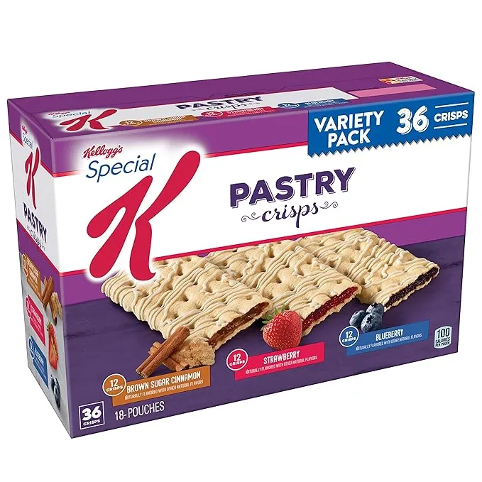 Kellogg's Special K Pastry Crisps Variety Pack