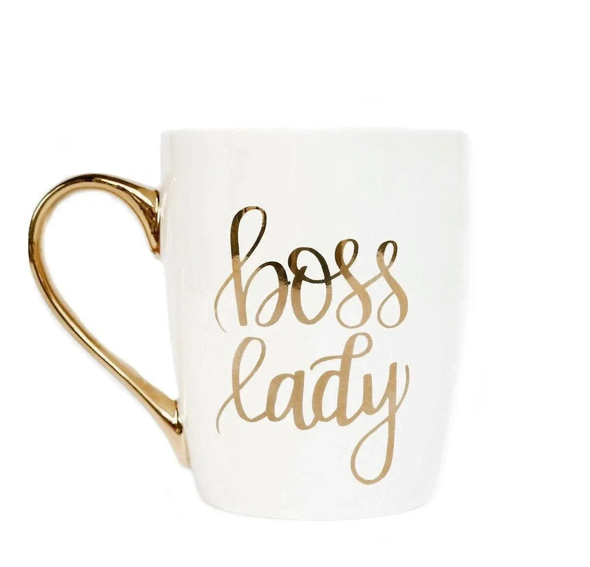 Sweet Water Decor Boss Lady Gold Coffee Mug